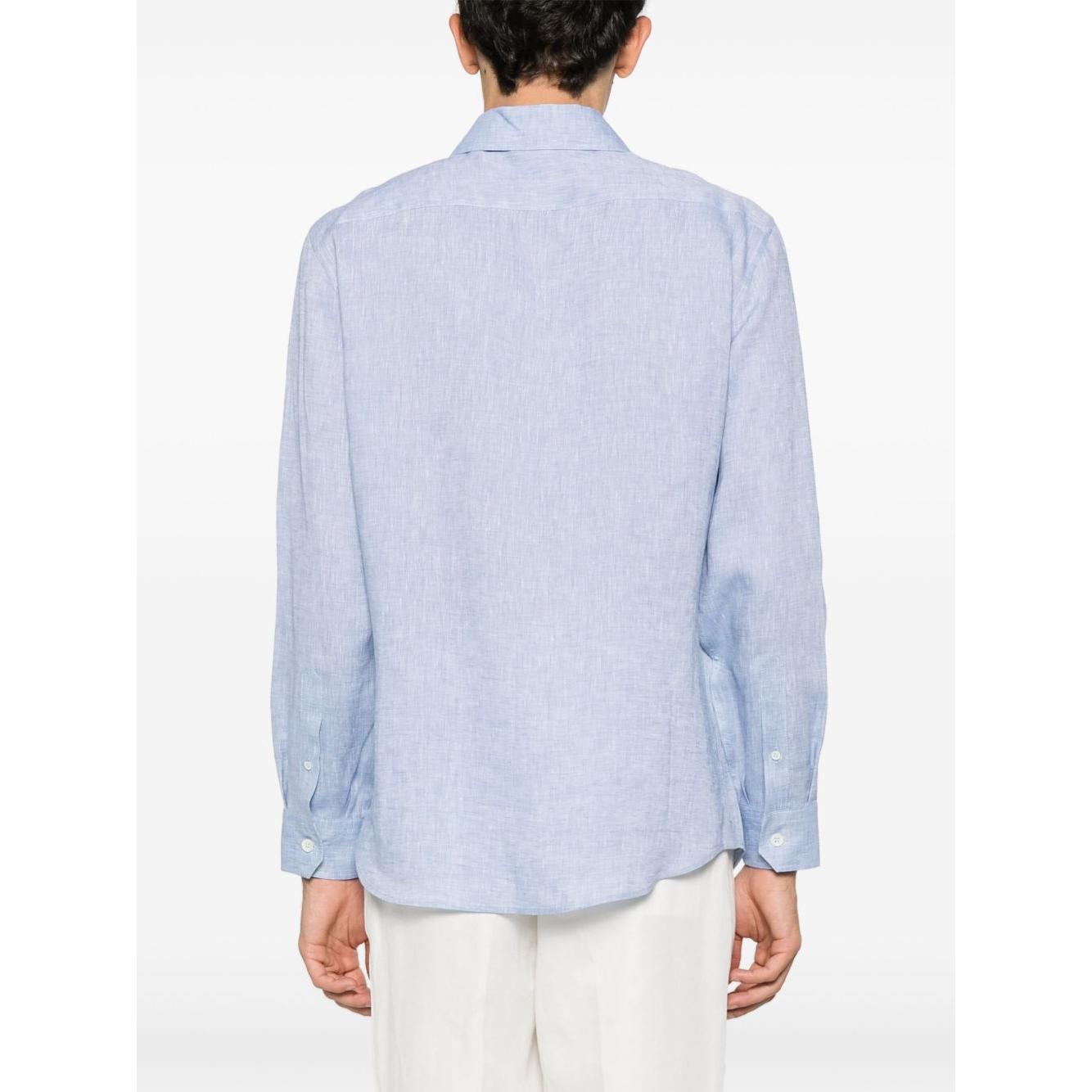 Brunello Cucinelli linen shirt Shirts Brunello Cucinelli Lavender