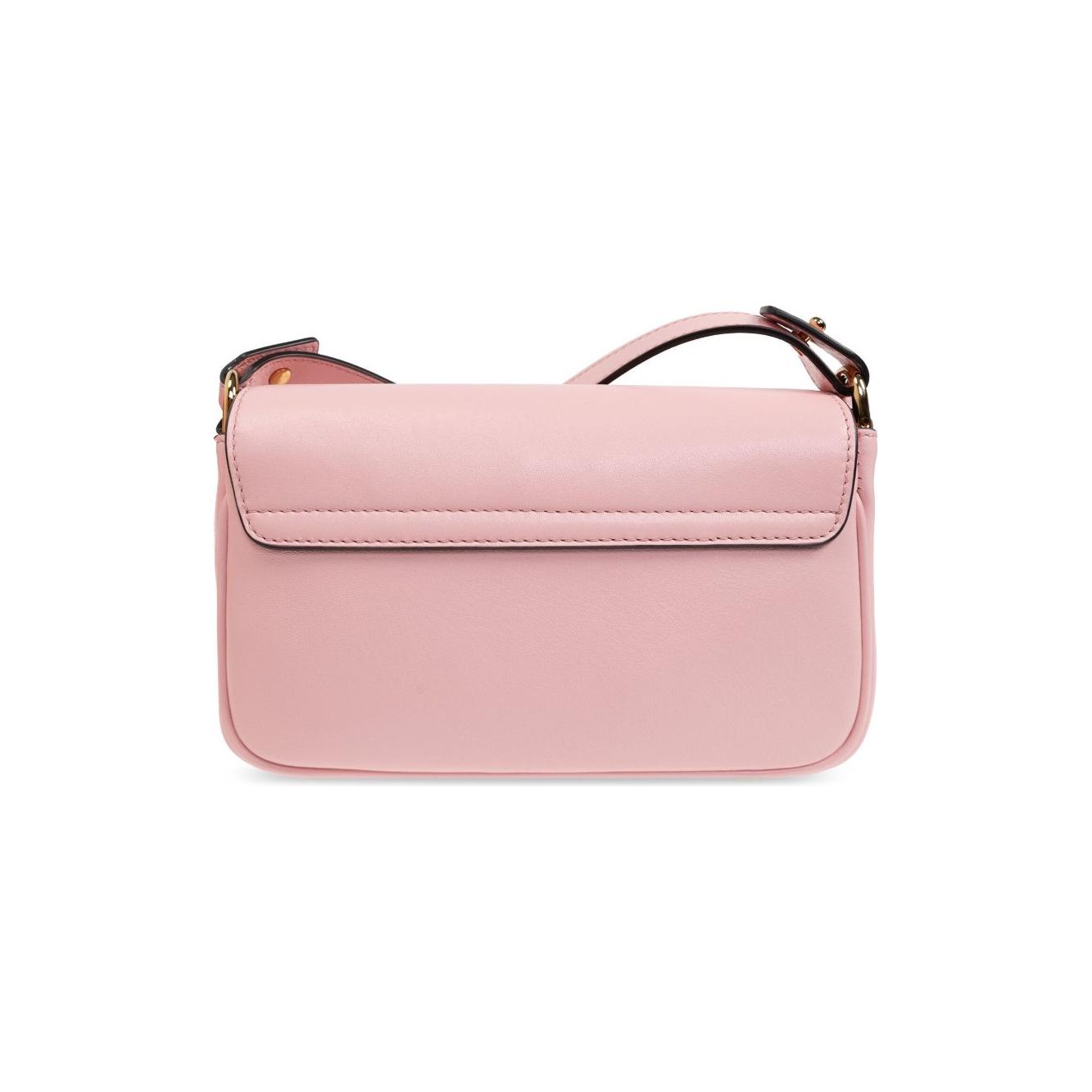 Versace Tag mini shoulder bag Clutches Versace Light Pink