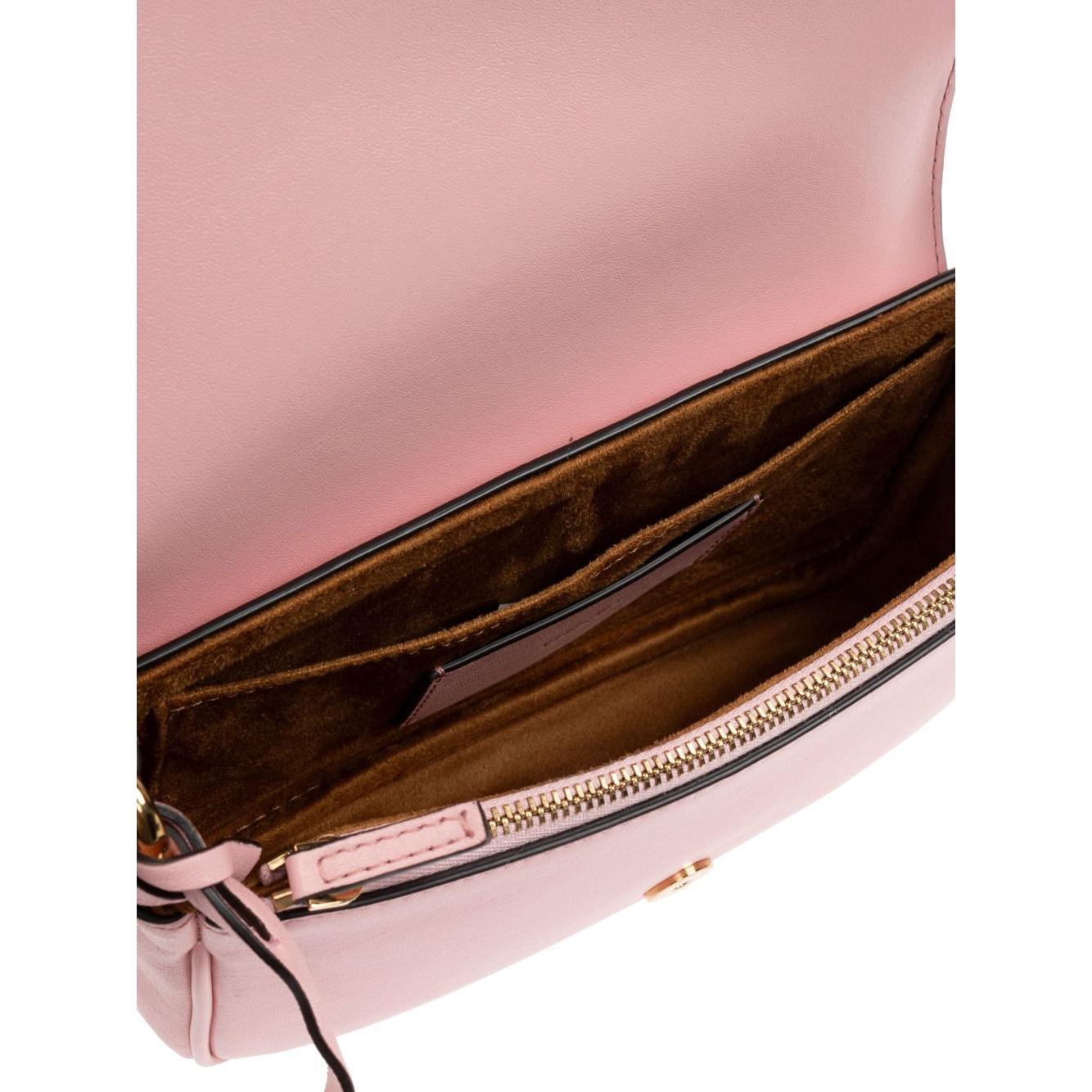 Versace Tag mini shoulder bag Clutches Versace Tan