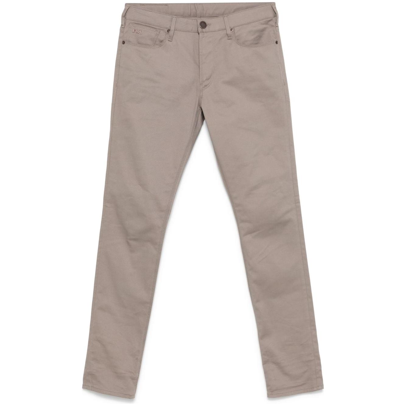 Emporio Armani slim jeans with logo plaque Jeans Emporio Armani Rosy Brown