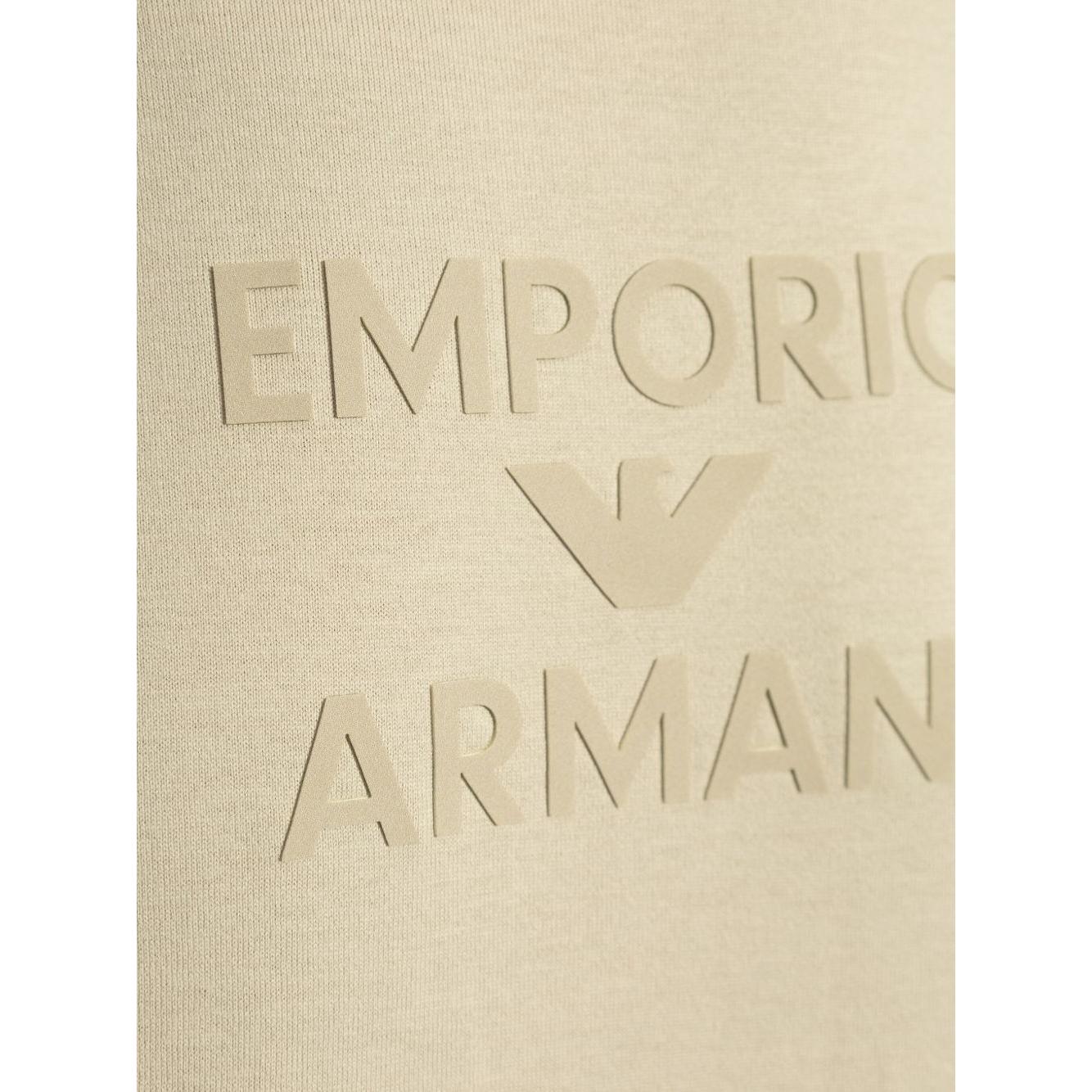 Emporio Armani logo printed T-shirt Topwear Emporio Armani Wheat