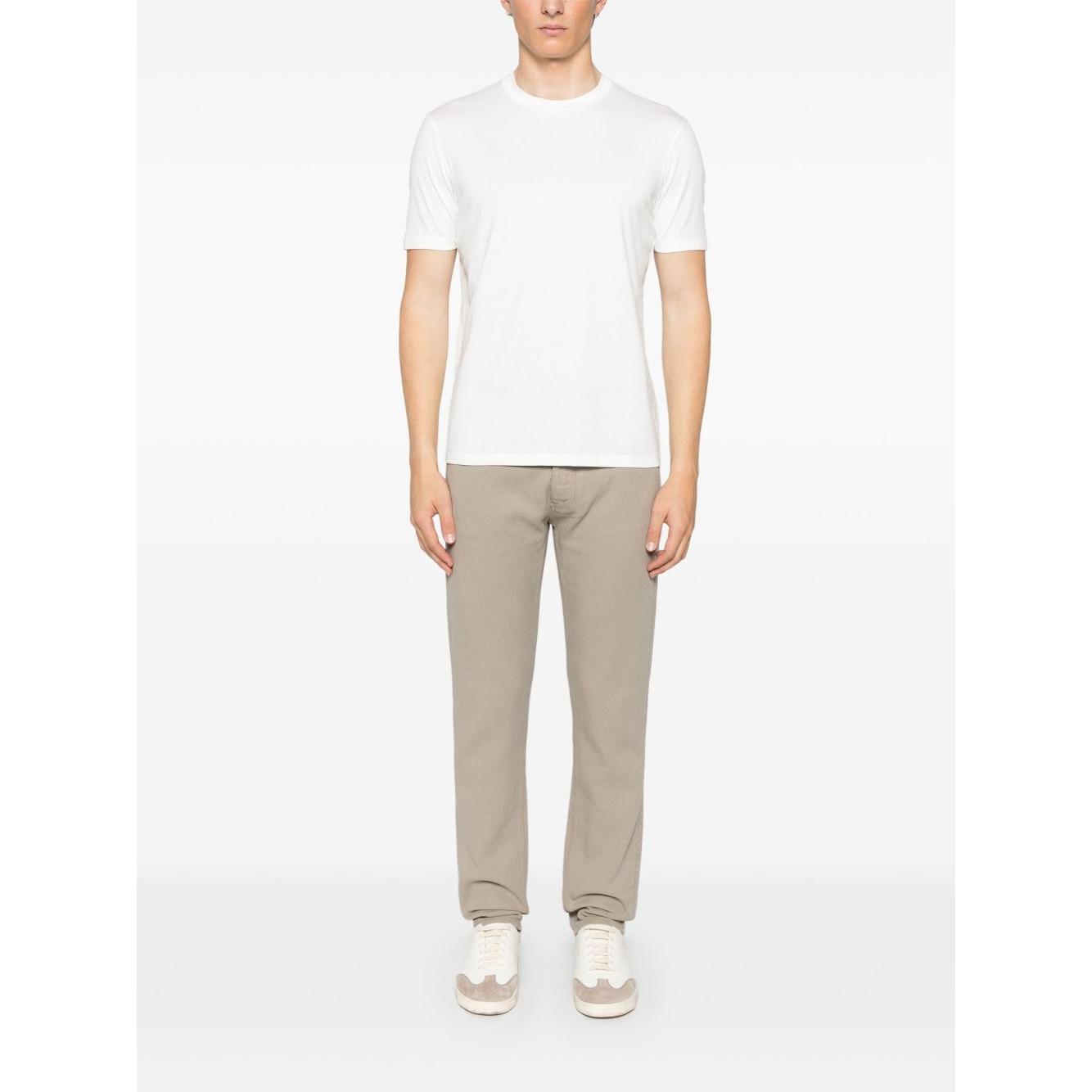 Emporio Armani cotton T-shirt Topwear Emporio Armani White Smoke