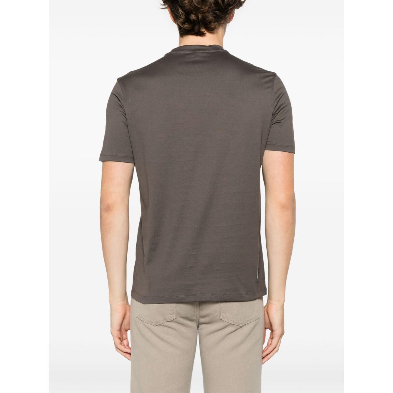 Emporio Armani Jersey Crewneck T-shirt Topwear Emporio Armani Antique White