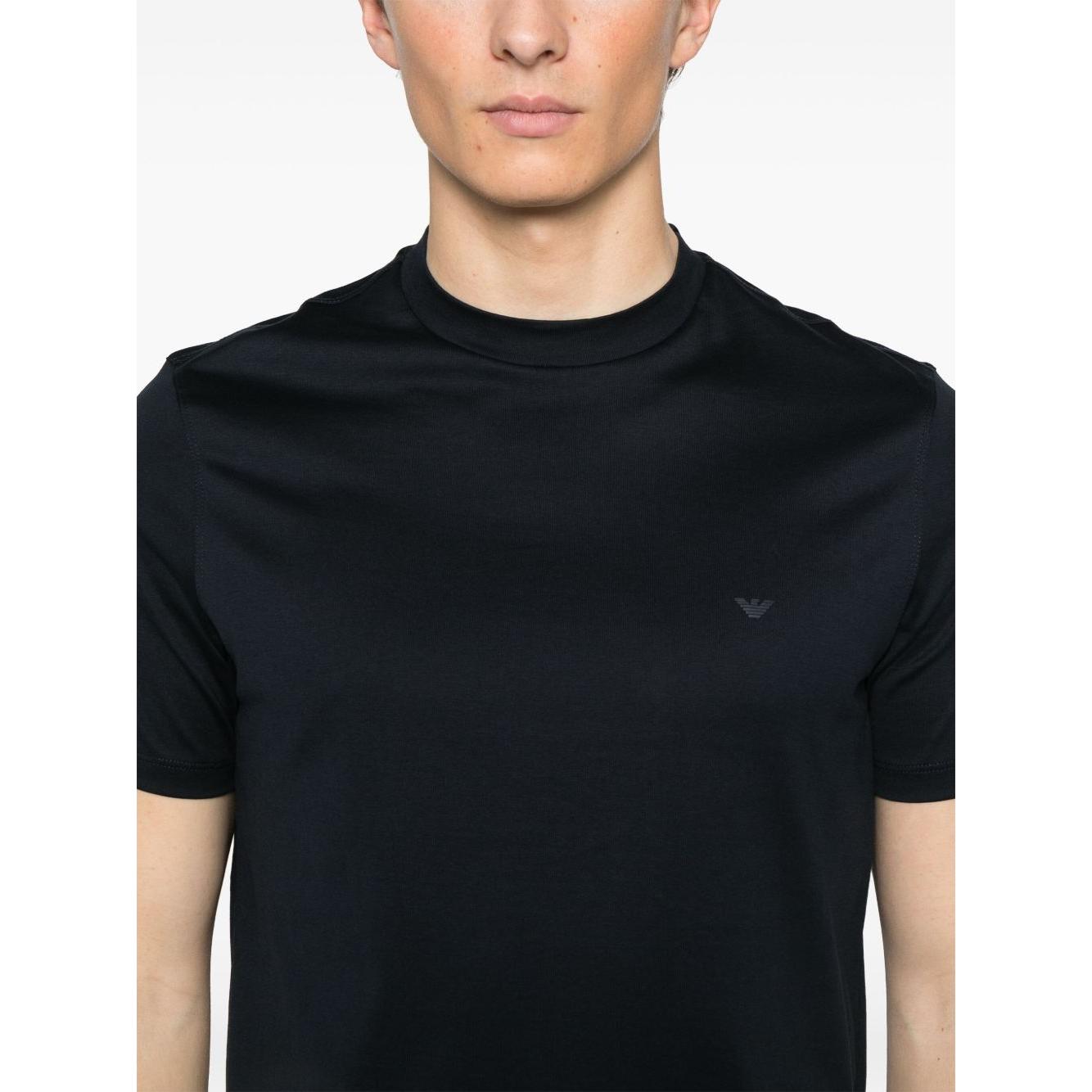 Emporio Armani T-shirt with logo Topwear Emporio Armani Black