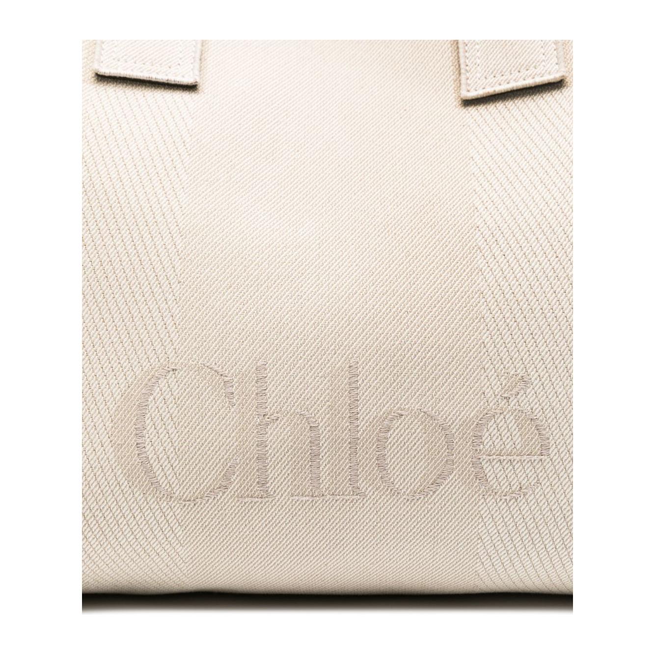 Chloè Chloé large Carry tote bag Handbag Chloè Light Gray