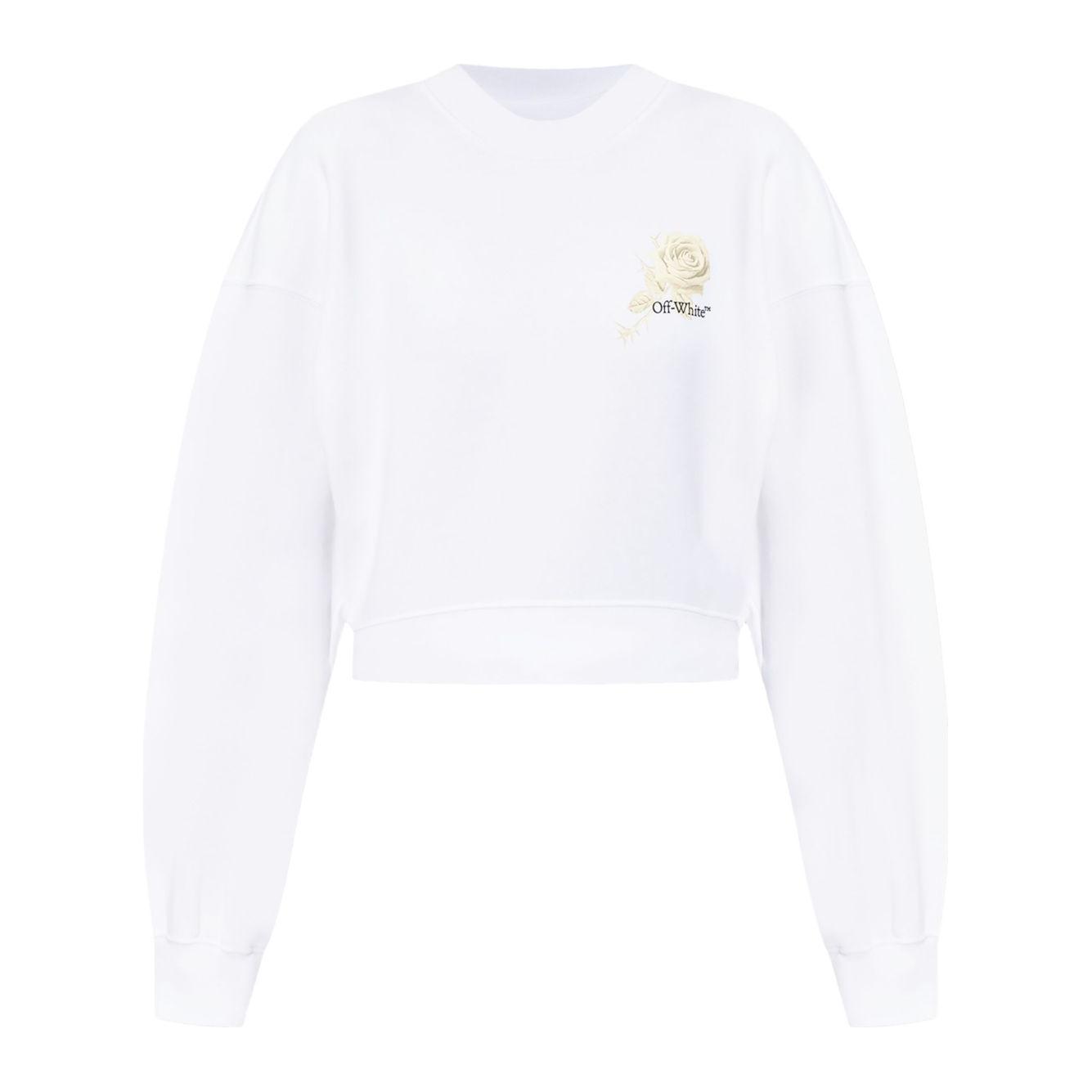 Off White Sweaters White Topwear Off White White Smoke