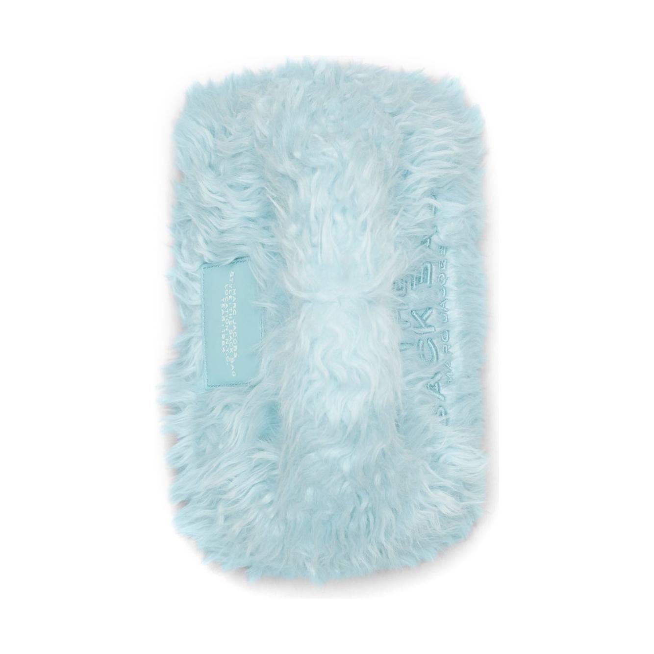 Marc Jacobs The Mini Faux Fur Sack Tote Bag Handbag Marc Jacobs Light Blue