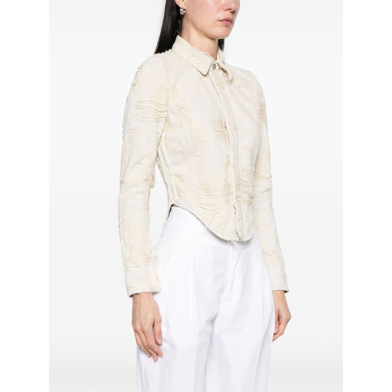 Diesel denim cotton shirt Shirts Diesel White Smoke