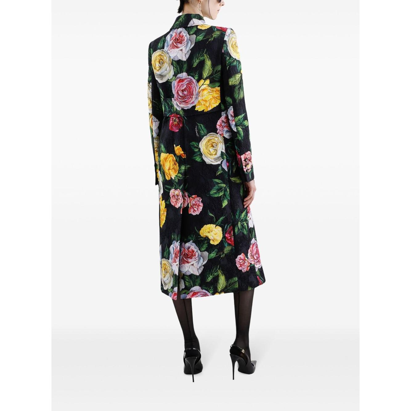 Dolce & Gabbana floral print midi dress Dresses Dolce & Gabbana Dark Slate Gray