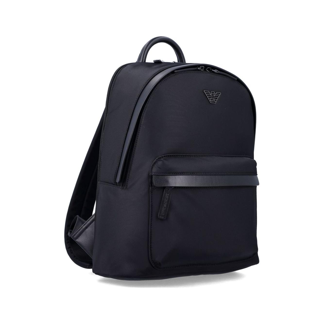 Emporio Armani ASV recycled nylon backpack Backpacks Emporio Armani Dark Slate Gray