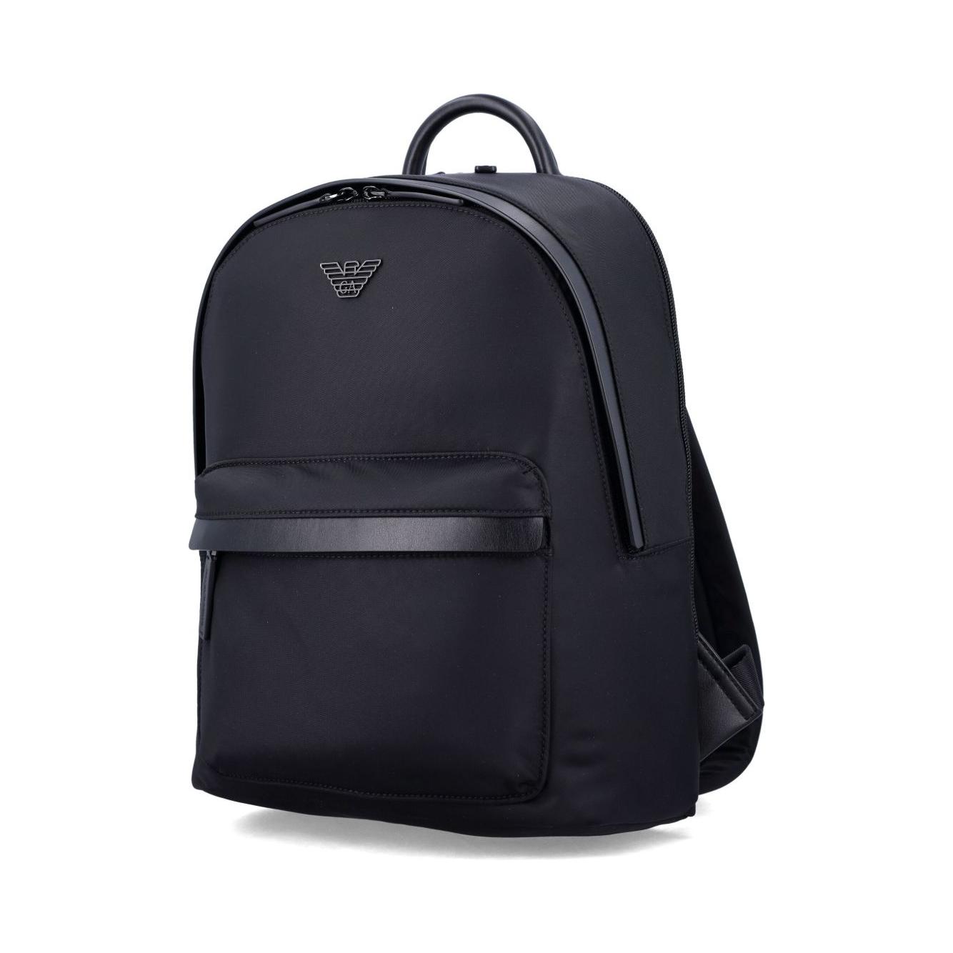 Emporio Armani ASV recycled nylon backpack Backpacks Emporio Armani Dark Slate Gray