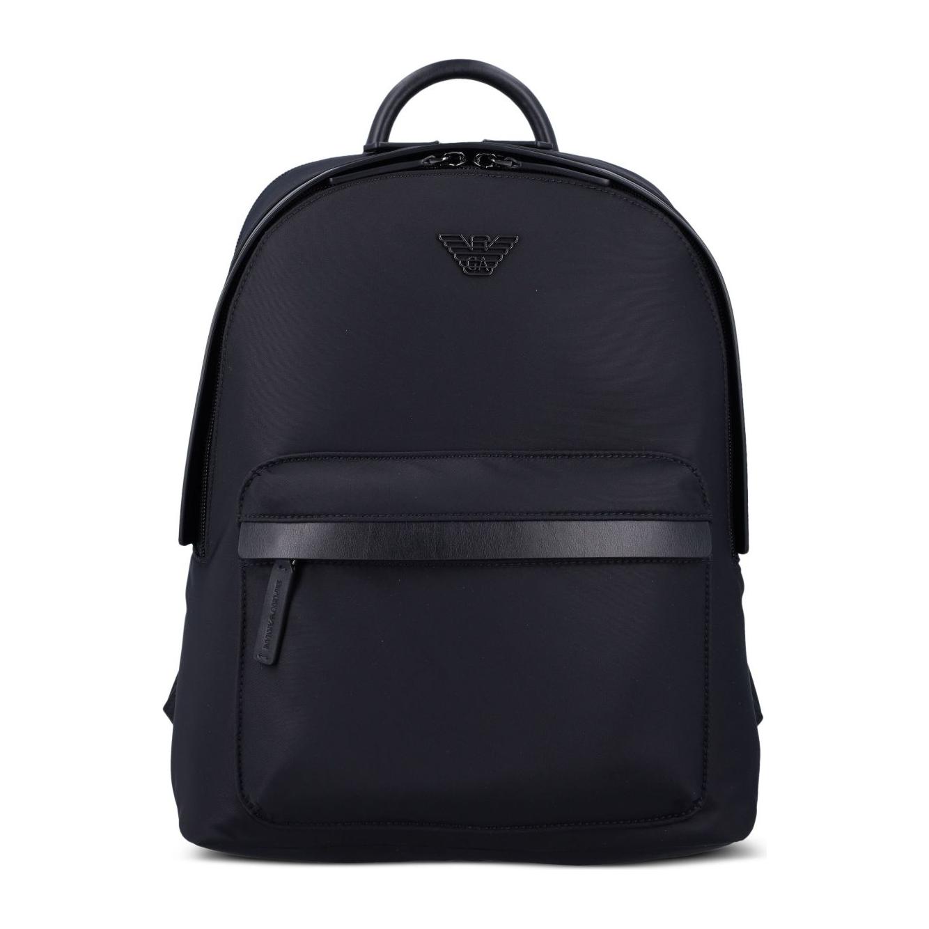 Emporio Armani ASV recycled nylon backpack Backpacks Emporio Armani Dark Slate Gray