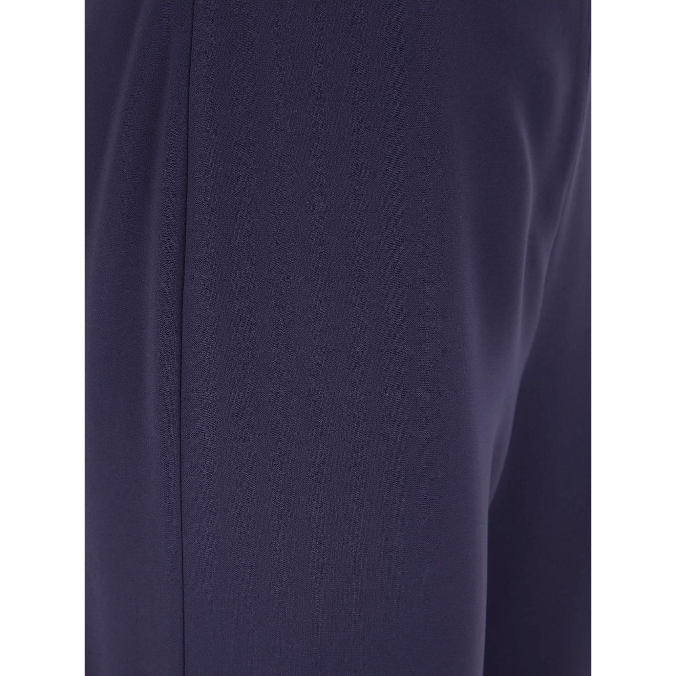 Emporio Armani satin-trim trousers Trousers Emporio Armani Dark Slate Gray