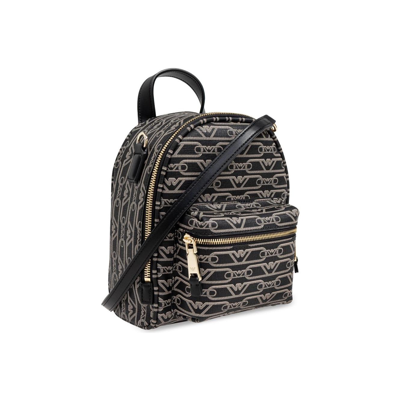 Emporio Armani jacquard-print Backpack Backpacks Emporio Armani Dark Slate Gray