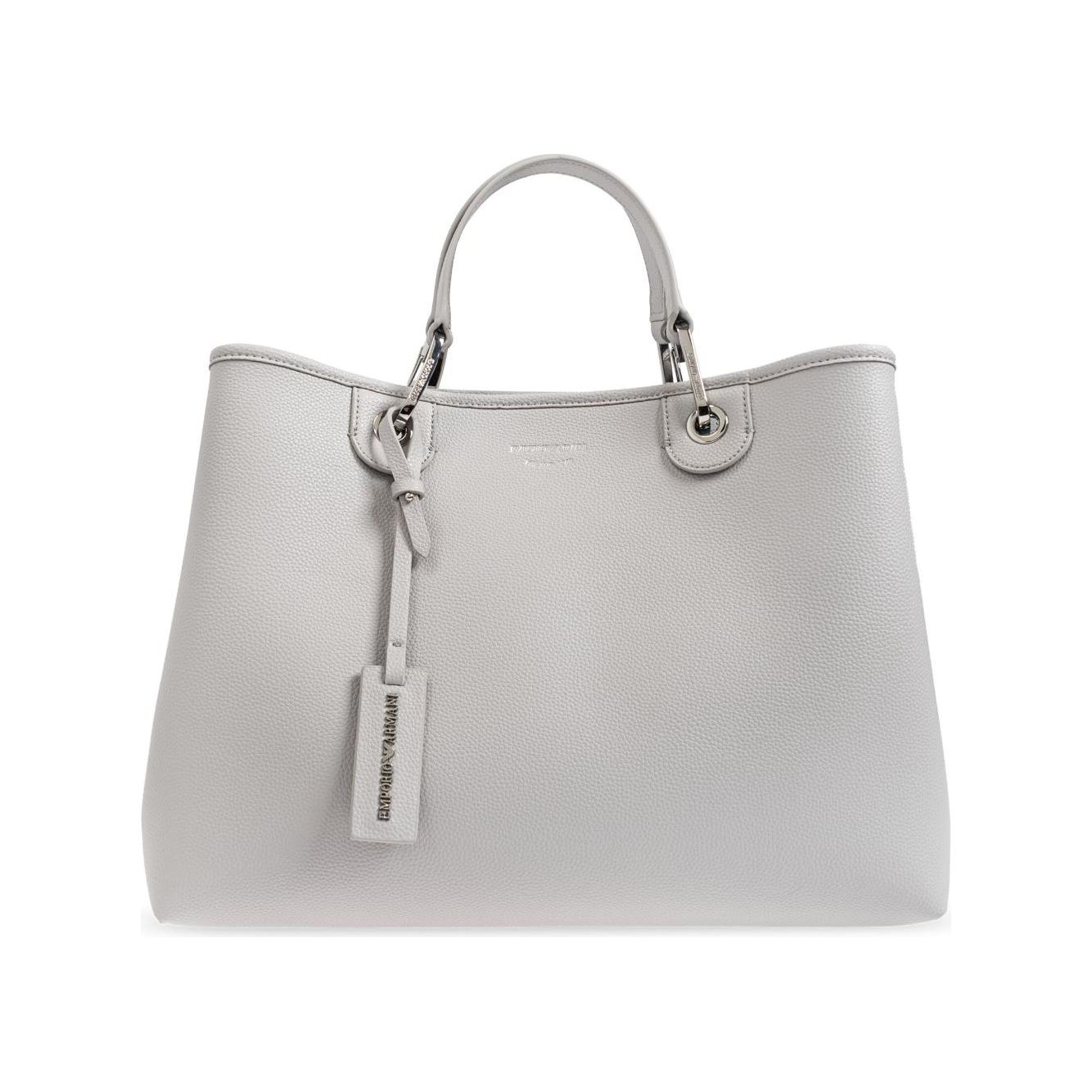 Emporio Armani Medium MyEA shopper bag with deer print Shopper Emporio Armani Gray