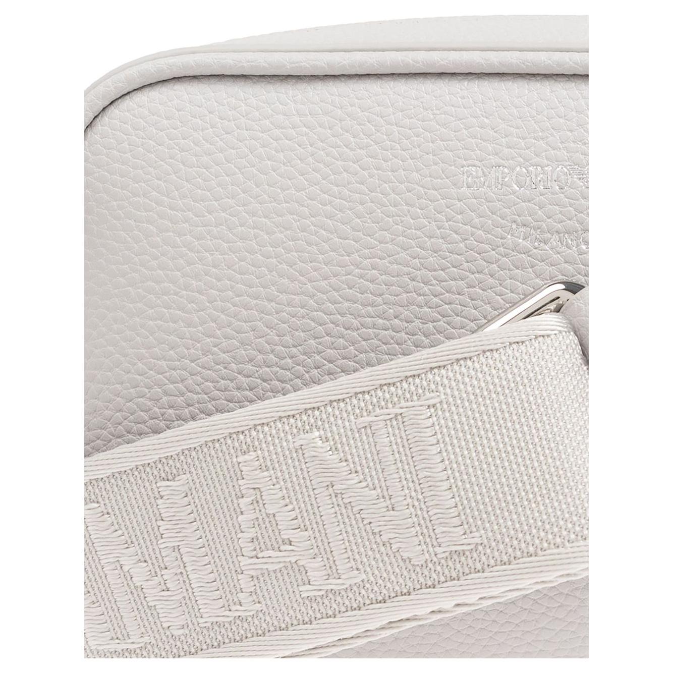 Emporio Armani shoulder bag with logo plaque Shoulder Emporio Armani Light Gray