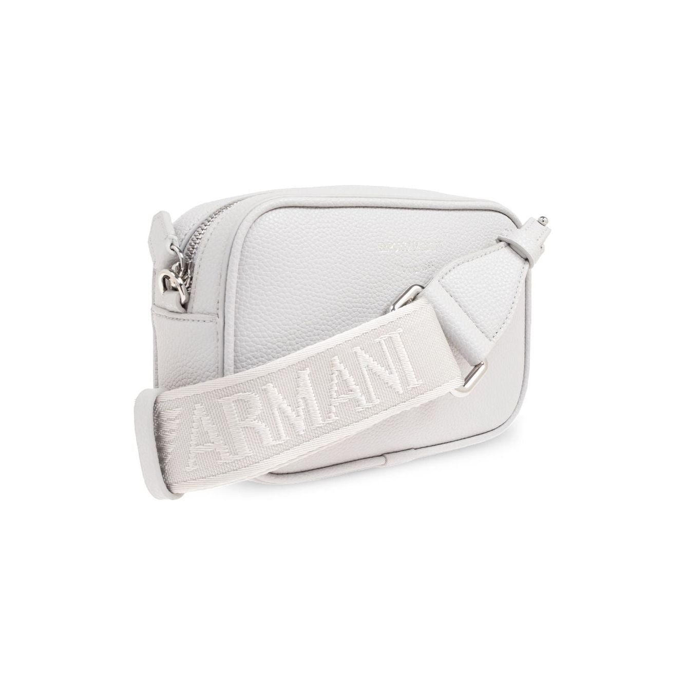 Emporio Armani shoulder bag with logo plaque Shoulder Emporio Armani Light Gray