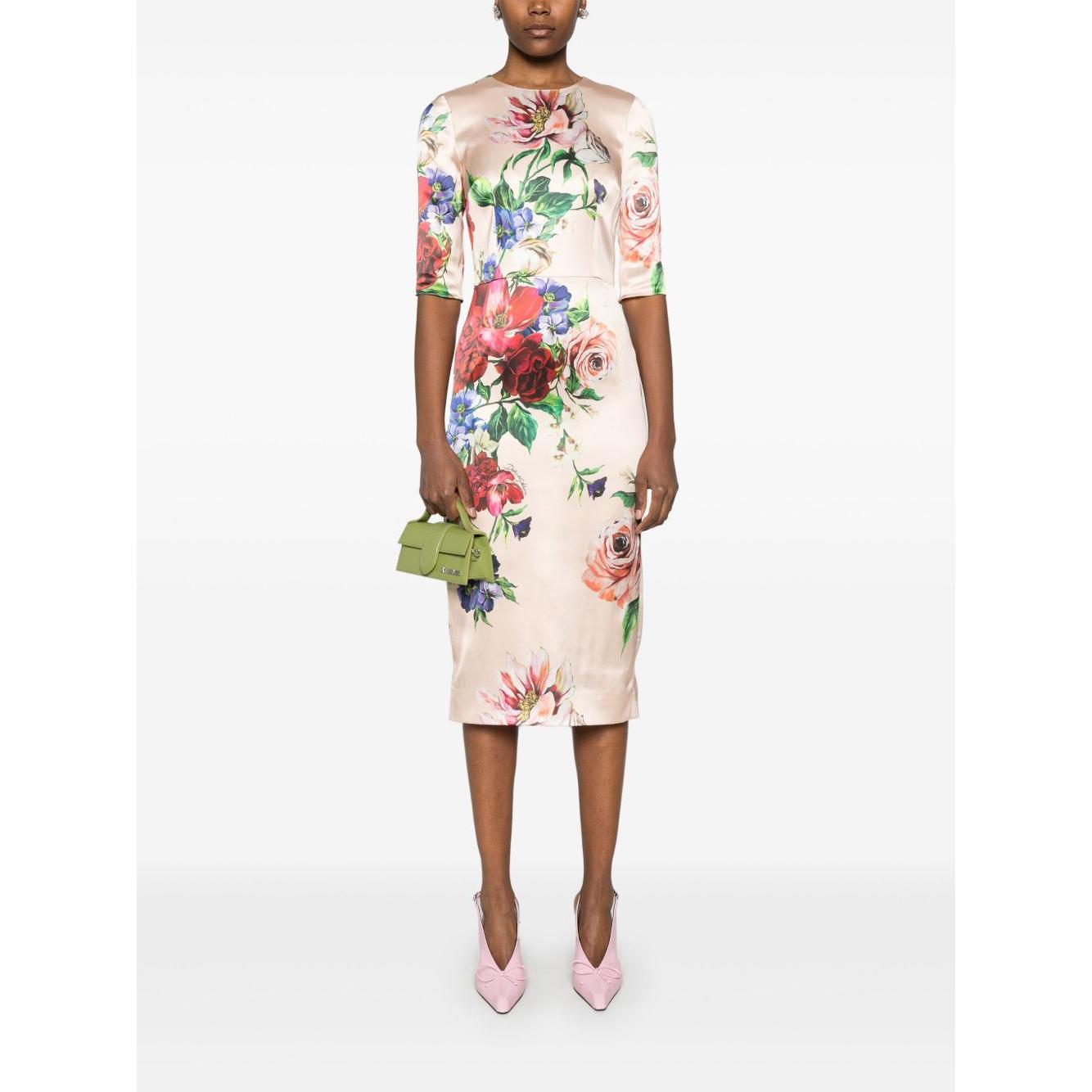 Dolce & Gabbana Dresses Powder Dresses Dolce & Gabbana White Smoke