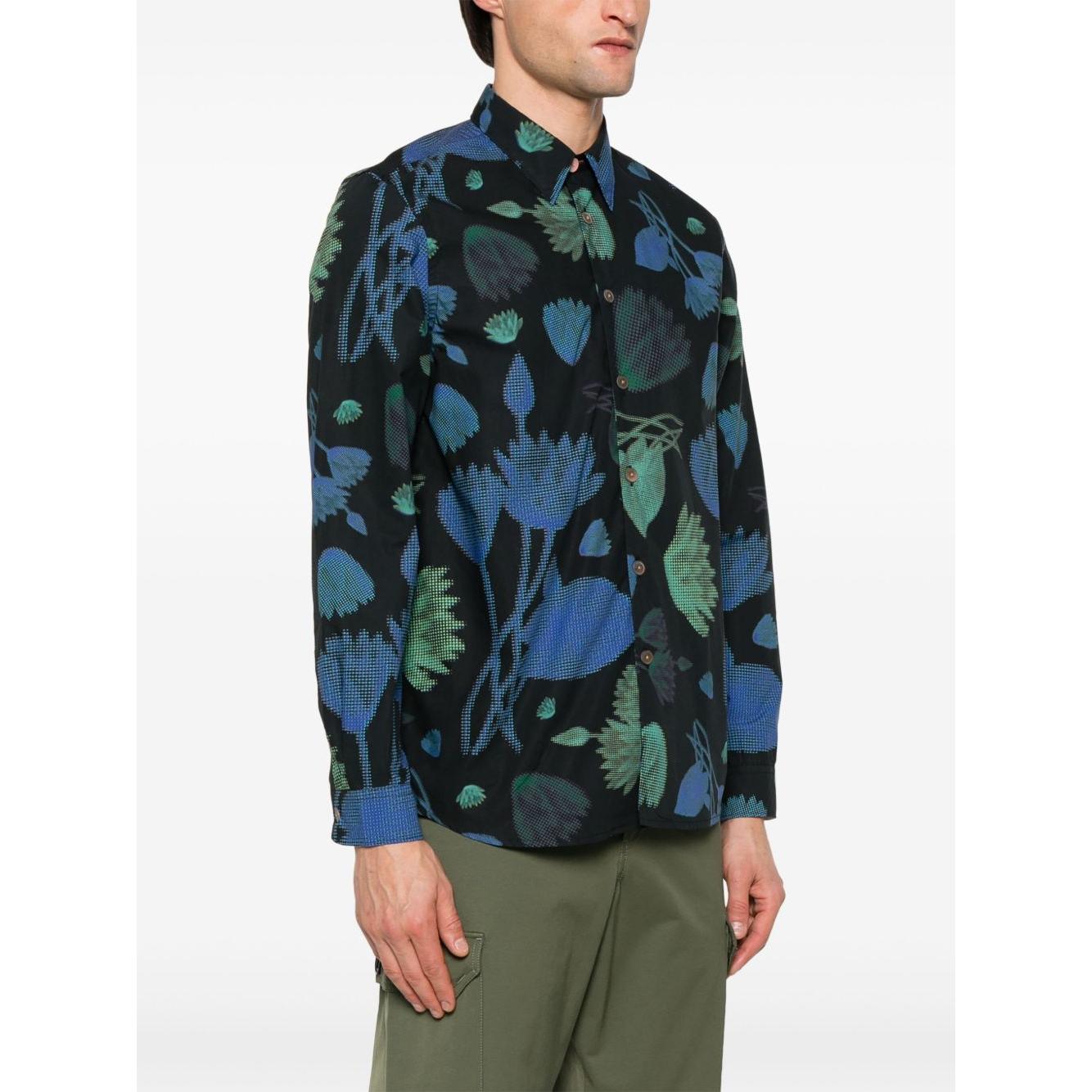 PS By Paul Smith Shirts Blue Shirts PS By Paul Smith Dark Slate Gray