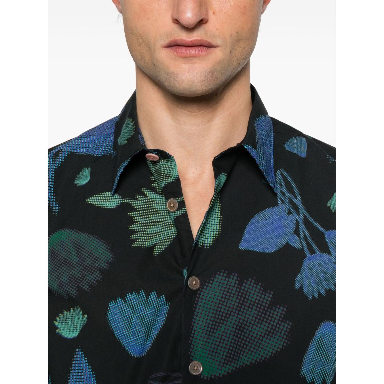 PS By Paul Smith Shirts Blue Shirts PS By Paul Smith Dark Slate Gray
