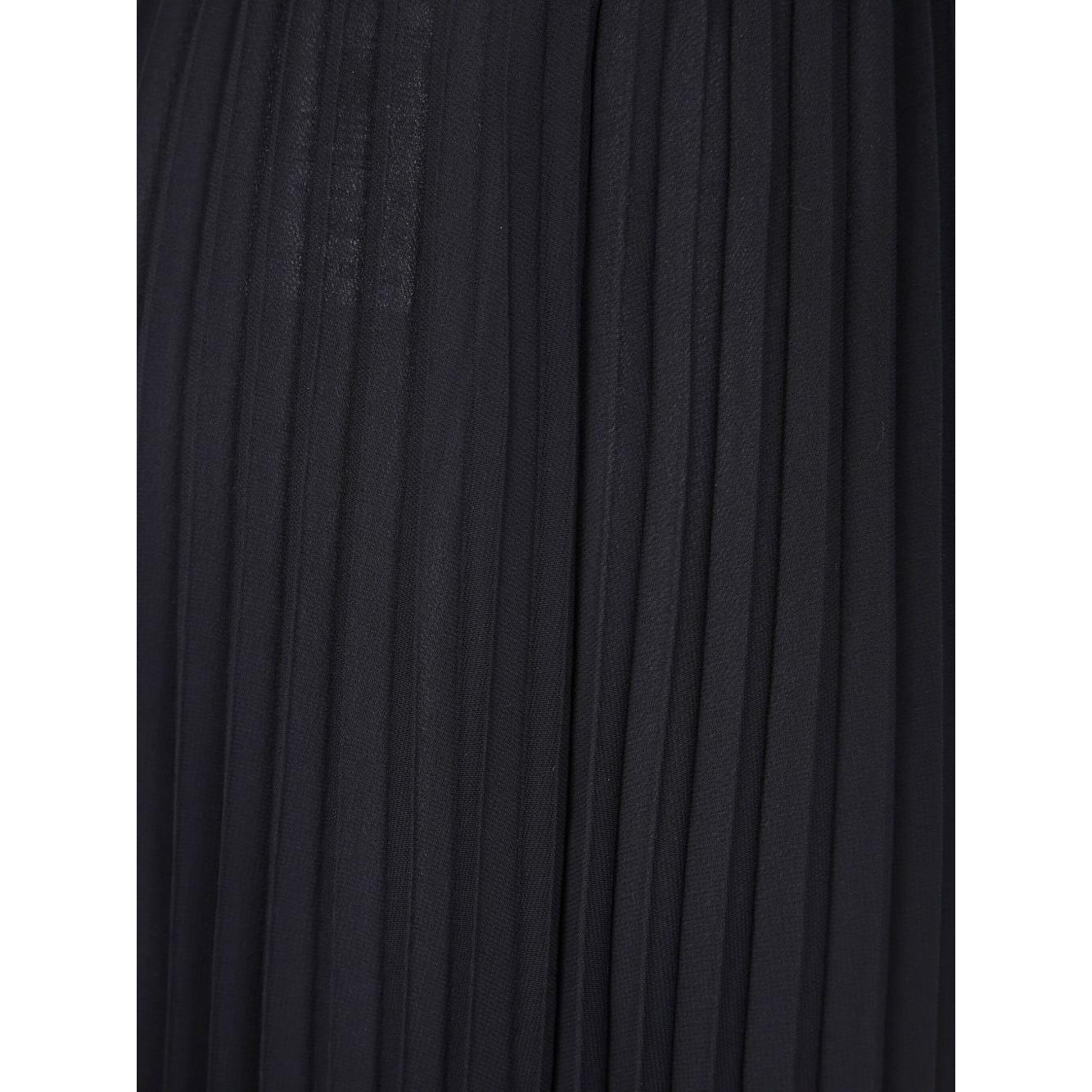 Emporio Armani Georgette pleated trousers Skirts Emporio Armani Black