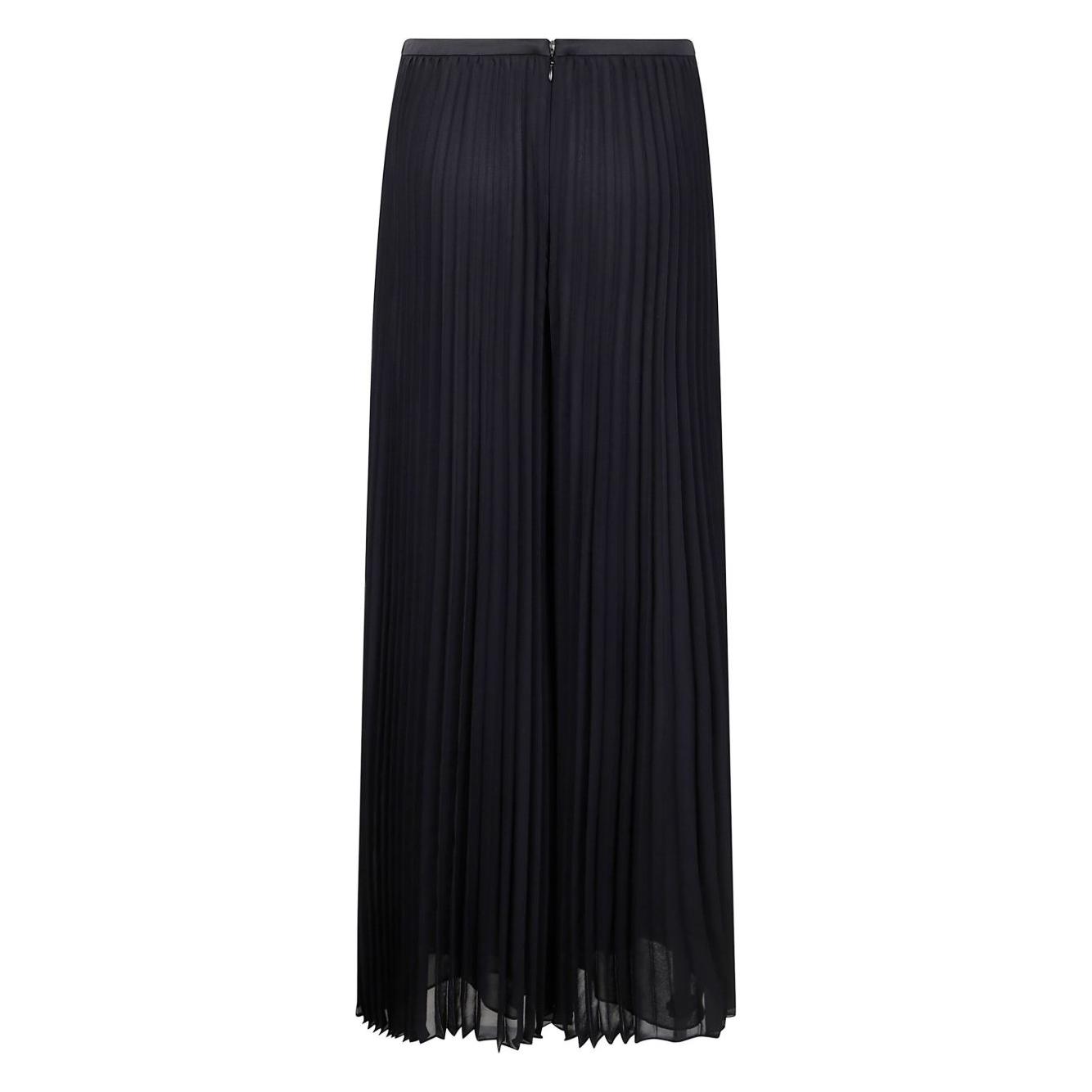 Emporio Armani Georgette pleated trousers Skirts Emporio Armani Black