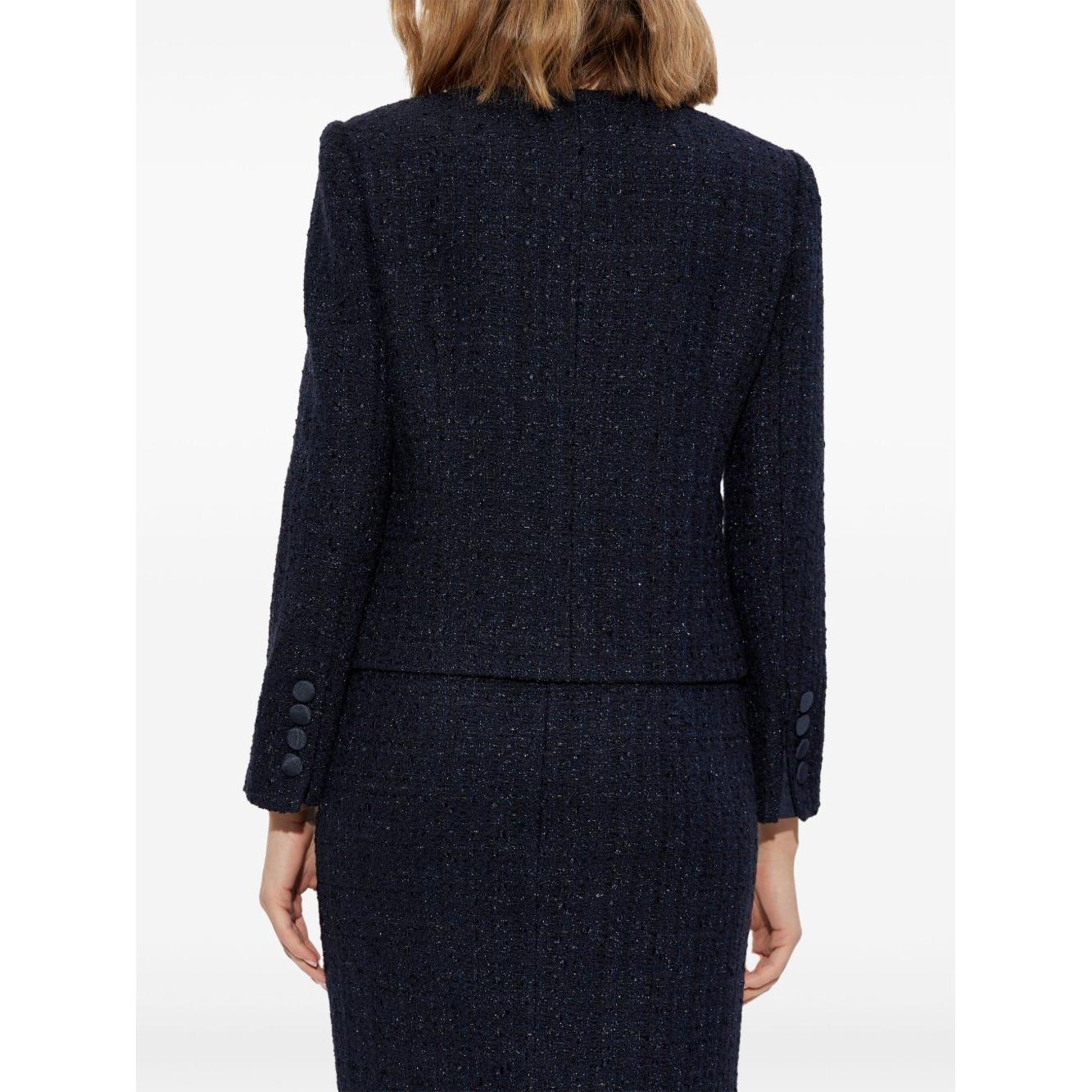 Emporio Armani tweed jacket Jackets Emporio Armani Black
