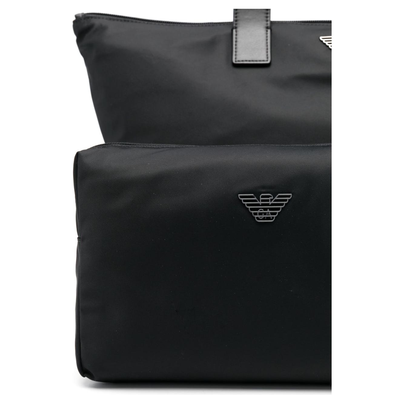 Emporio Armani large ASV tote bag Shopper Emporio Armani Dark Slate Gray