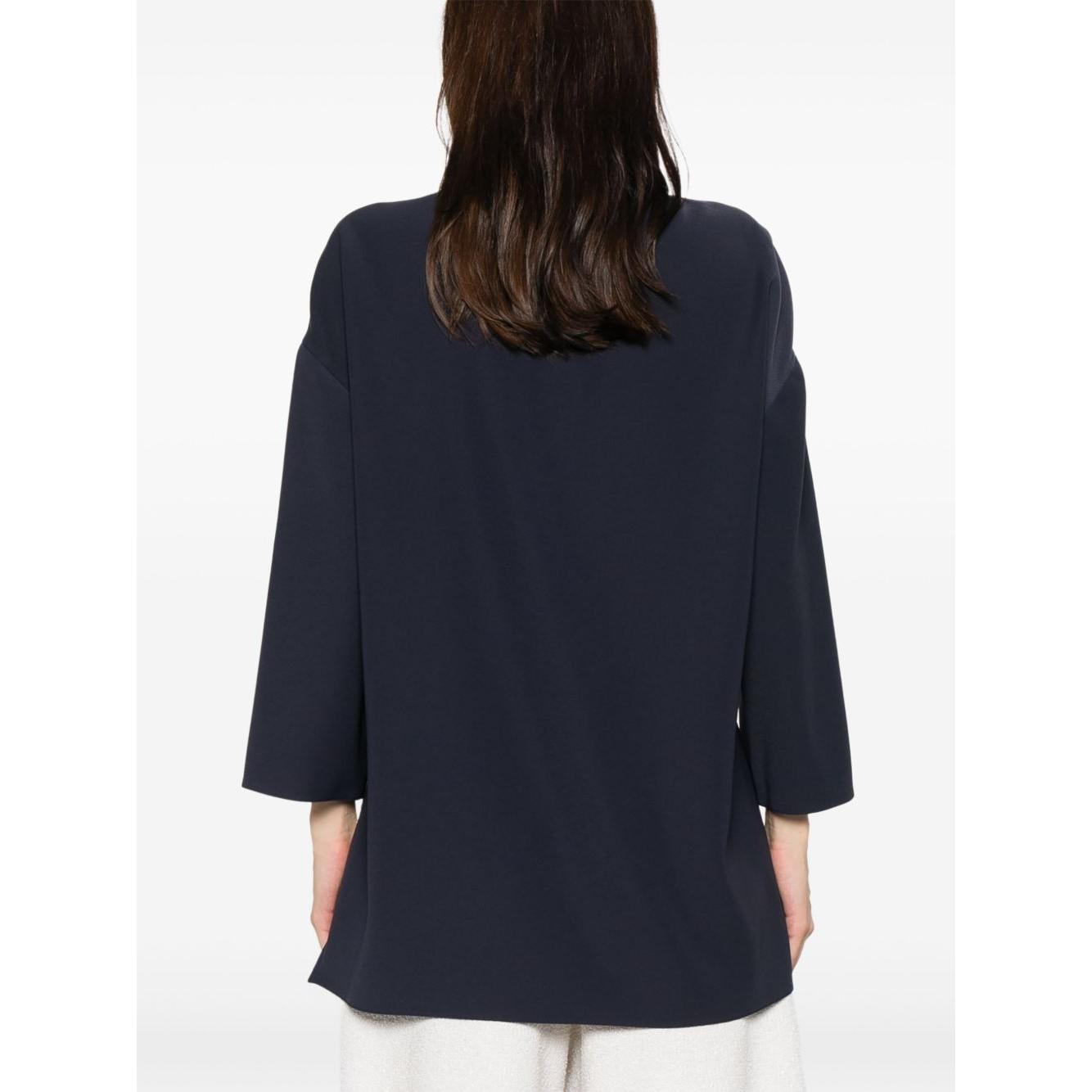 Emporio Armani cady blouse Topwear Emporio Armani Dark Slate Gray