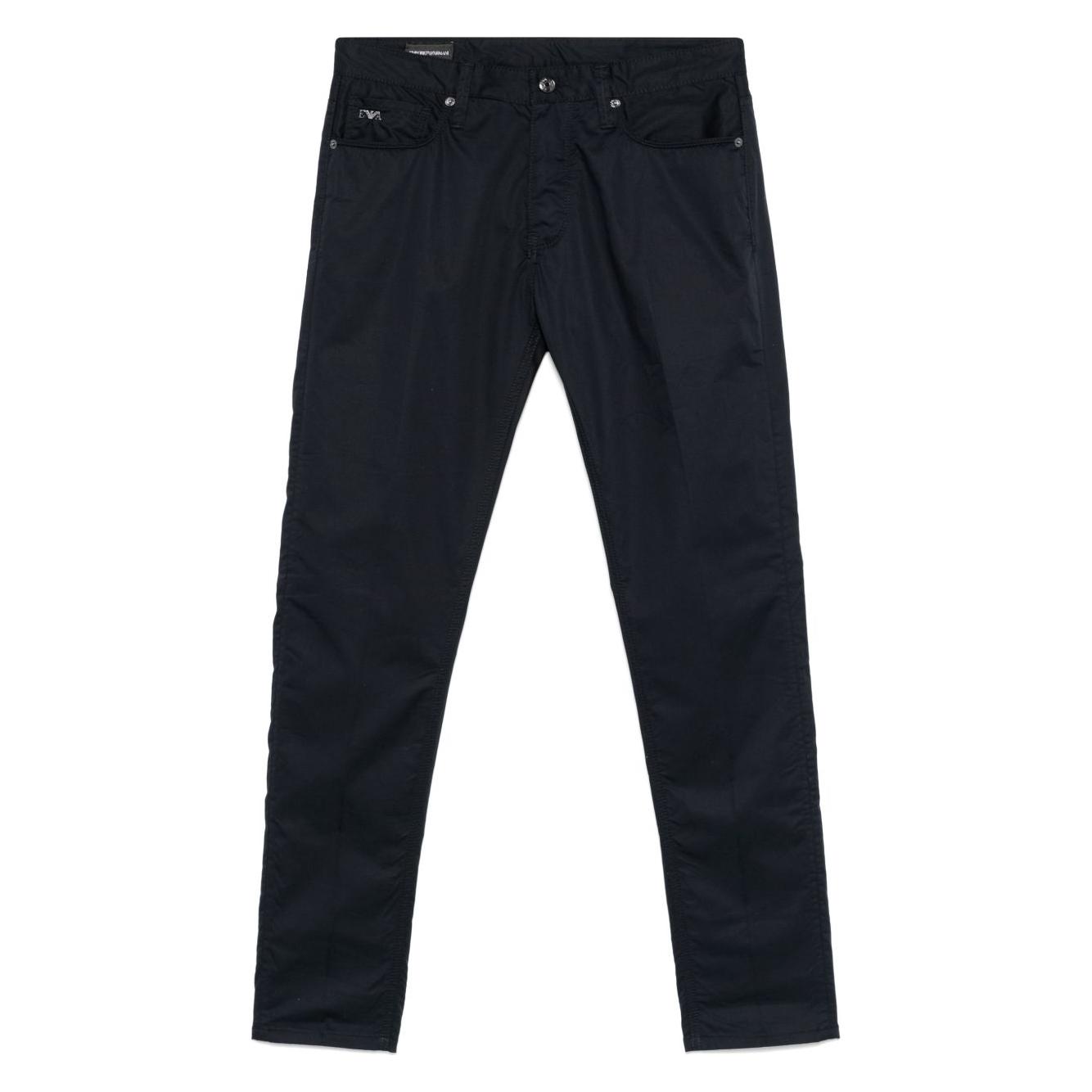 Emporio Armani Slim-fit jeans with logo badge Jeans Emporio Armani Black