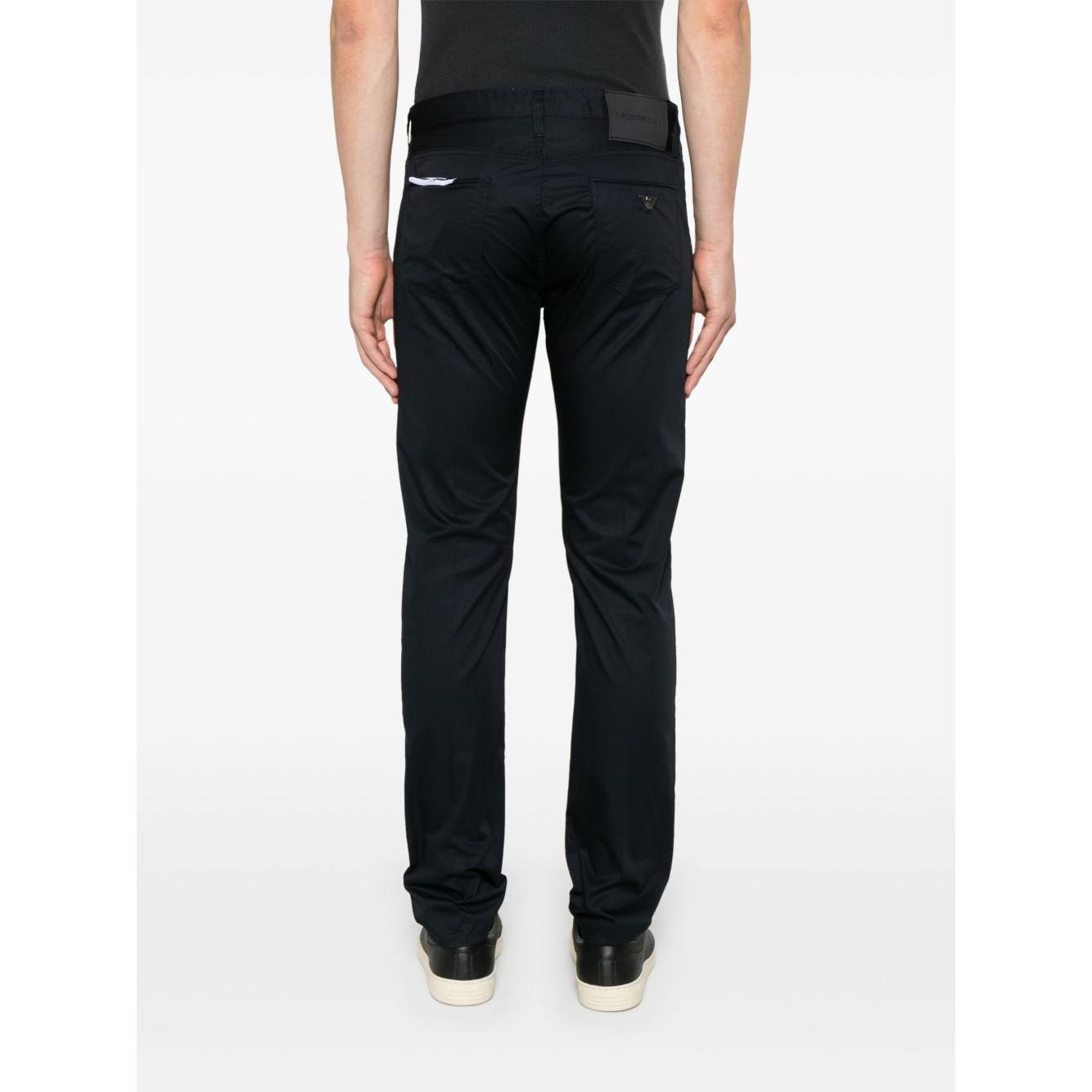 Emporio Armani Slim-fit jeans with logo badge Jeans Emporio Armani White Smoke