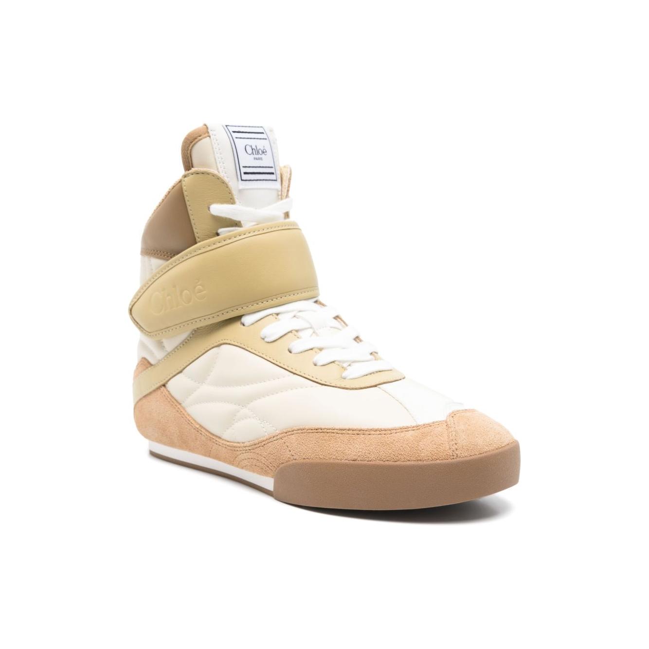Chloè Chloé Kick high-top sneaker Sneakers Chloè Tan