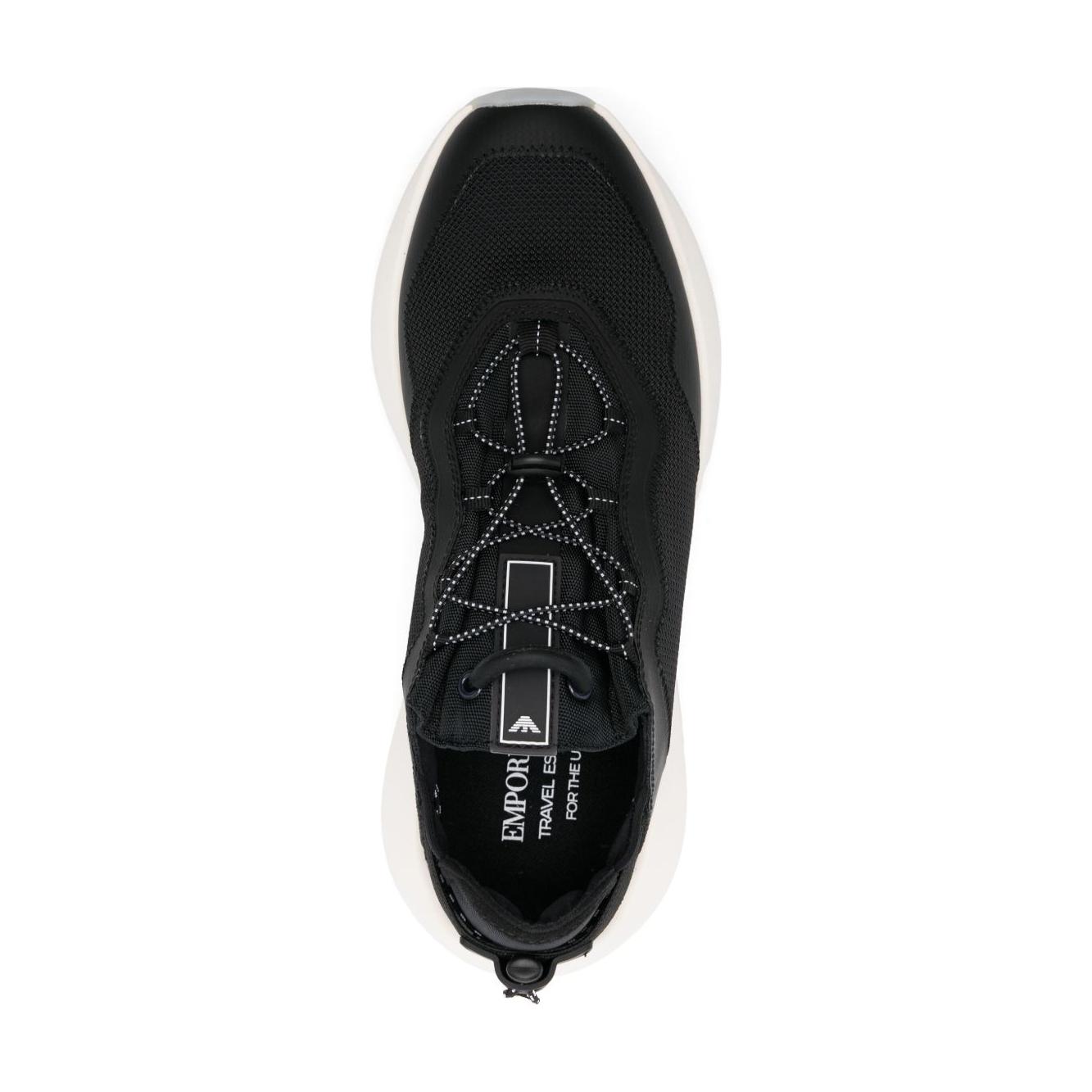 Emporio Armani chunky rubber sole sneakers Sneakers Emporio Armani Black