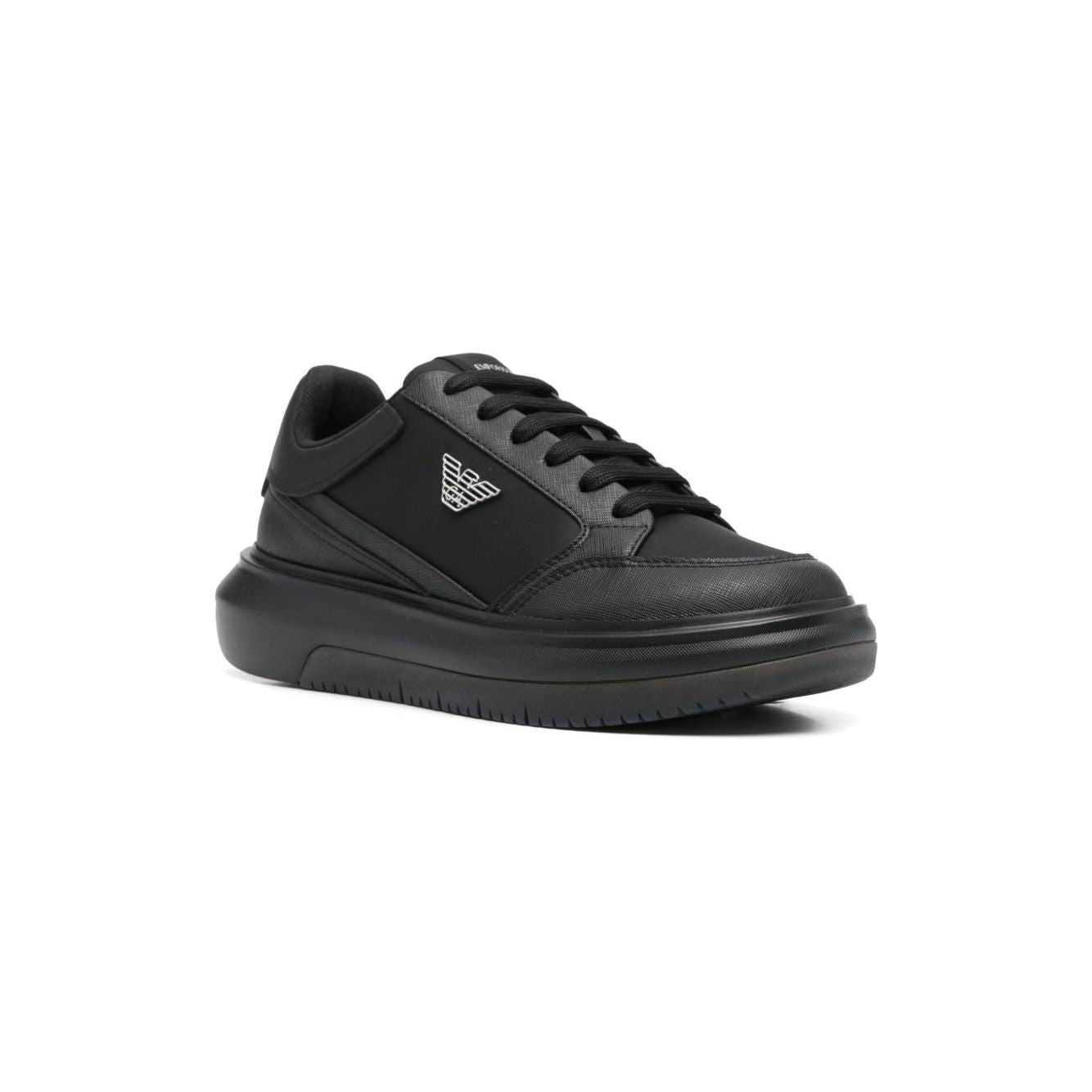 Emporio Armani Sneakers Black Sneakers Emporio Armani Dark Slate Gray