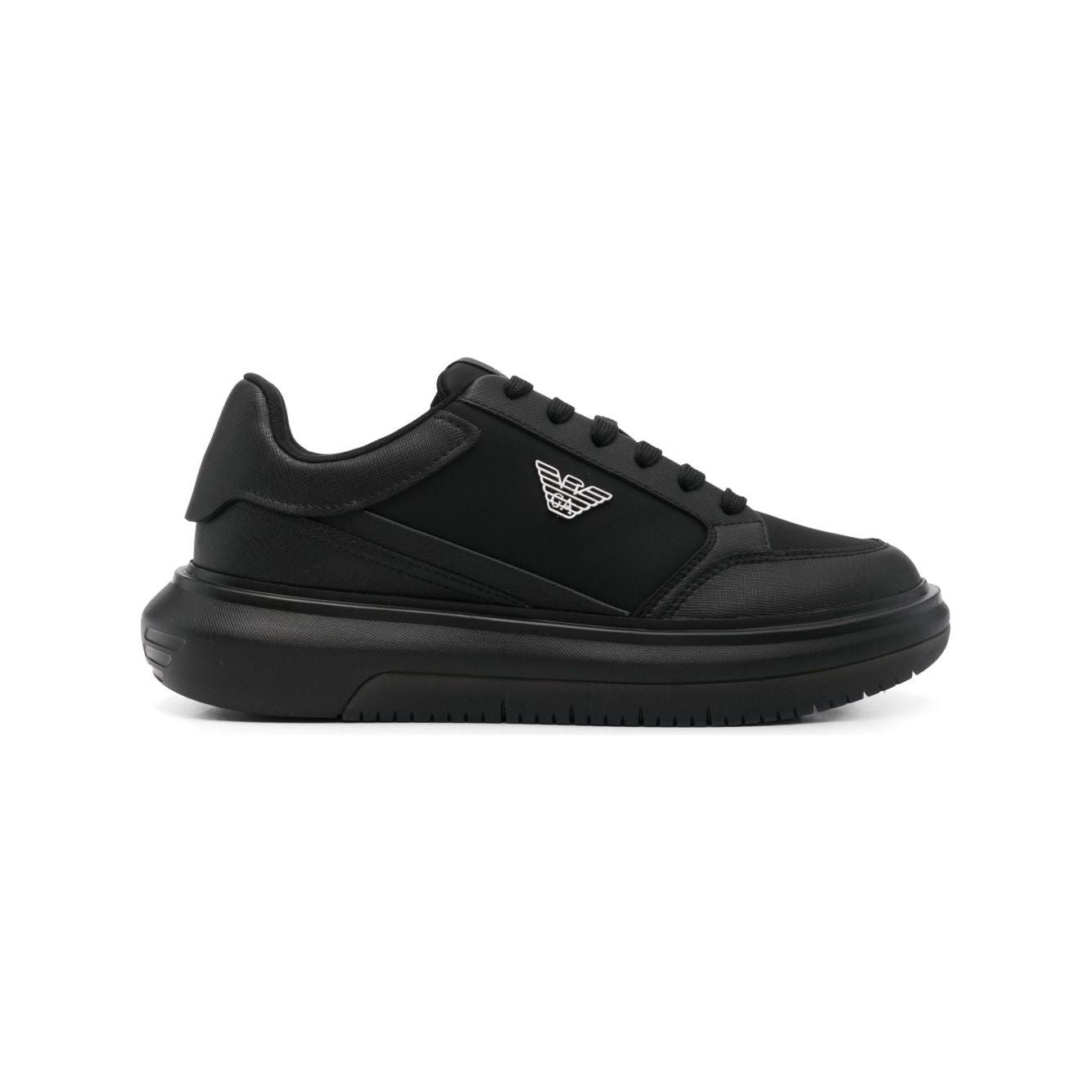 Emporio Armani Sneakers Black Sneakers Emporio Armani Dark Slate Gray