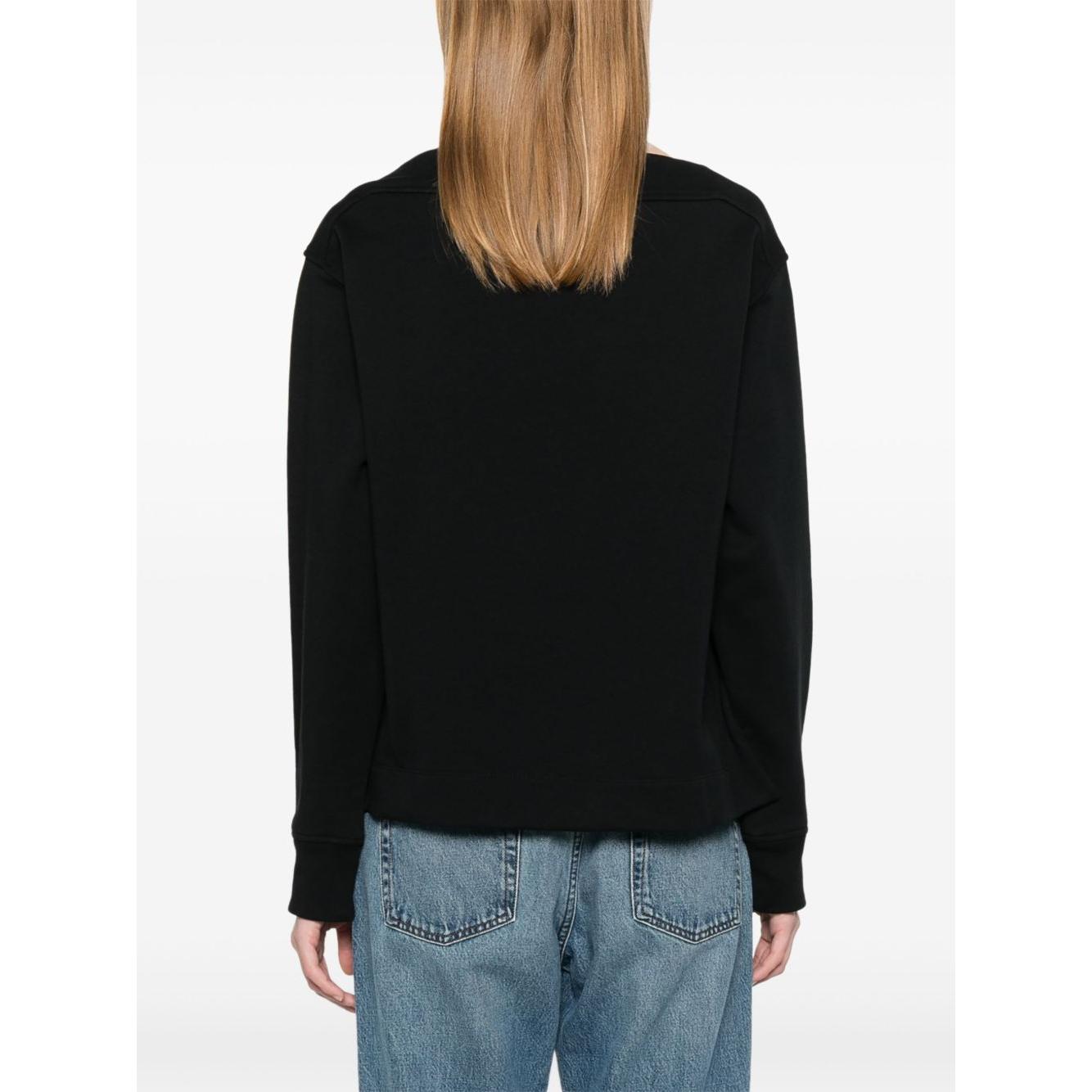 Emporio Armani logo embossed sweatshirt Topwear Emporio Armani Lavender