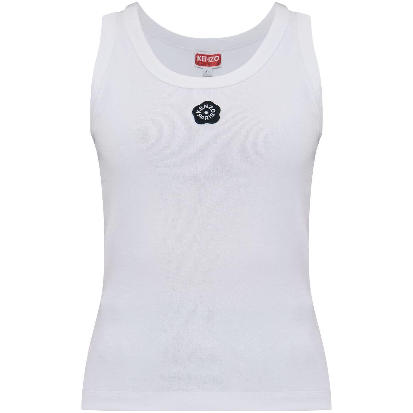 Kenzo Top White Topwear Kenzo Light Gray
