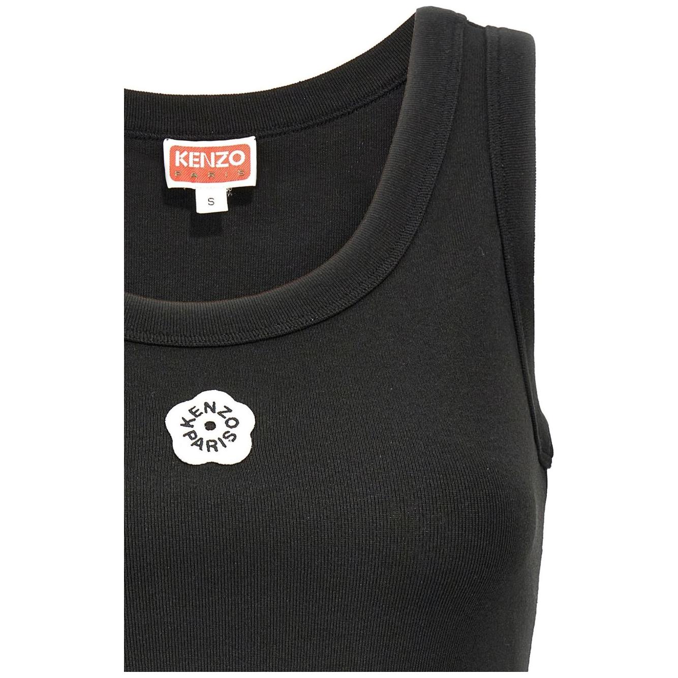 Kenzo Top Black Topwear Kenzo Dark Slate Gray