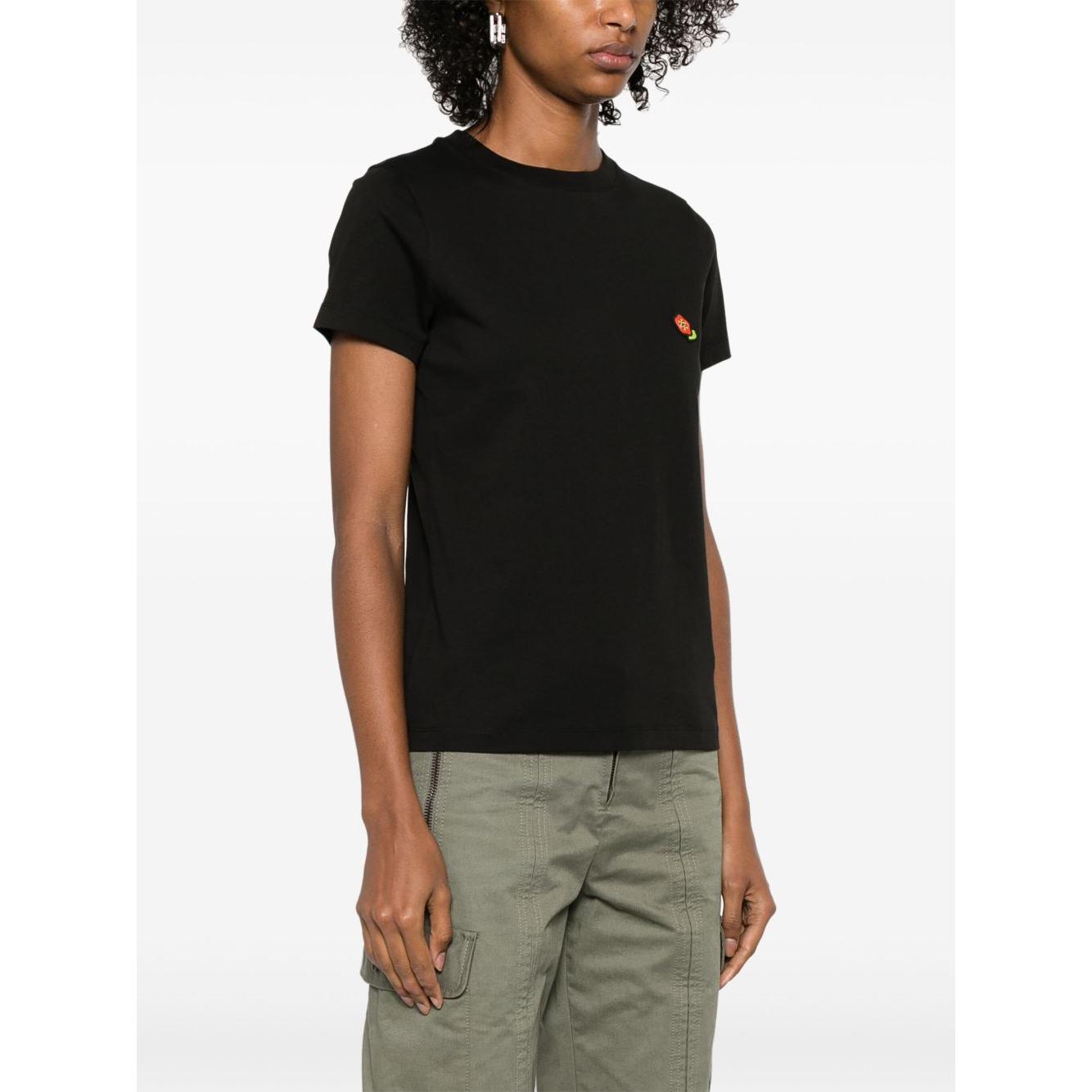 Kenzo T-shirts and Polos Black Topwear Kenzo White Smoke