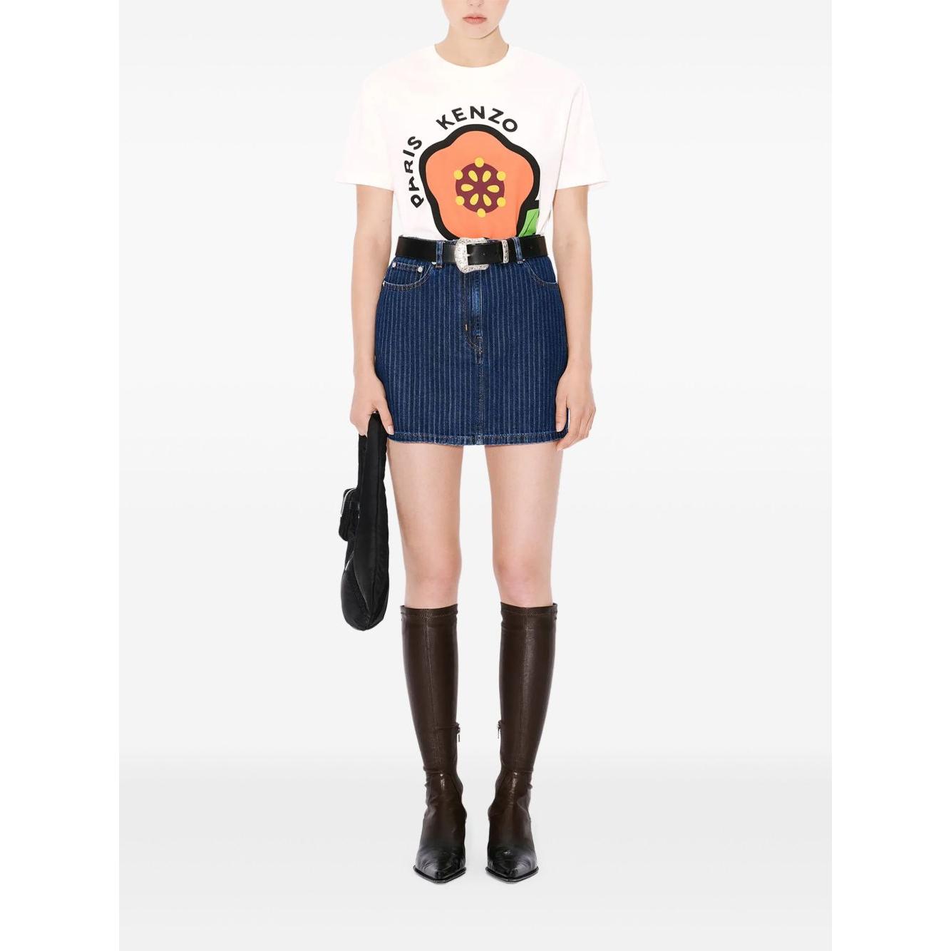 Kenzo T-shirts and Polos White Topwear Kenzo White Smoke