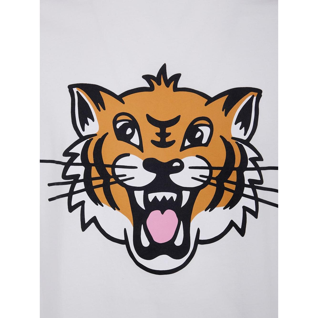 Kenzo T-shirts and Polos White Topwear Kenzo Light Gray