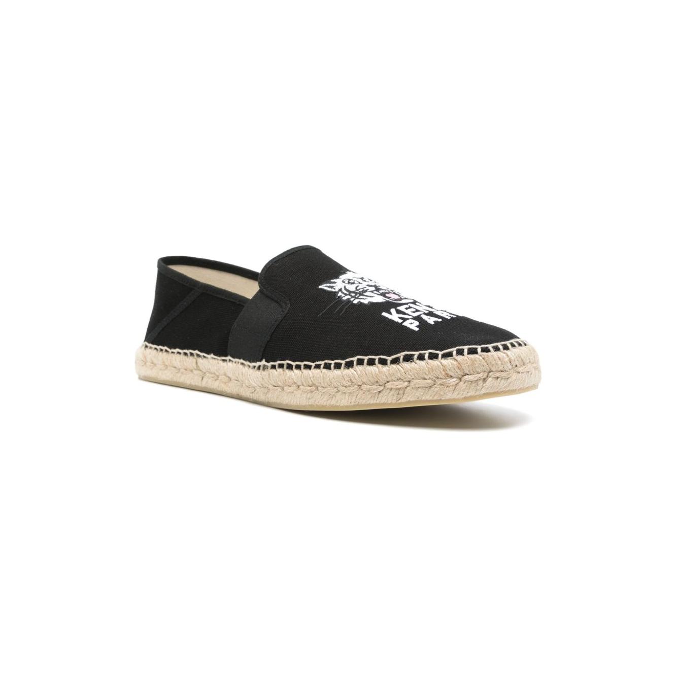 Kenzo Flat shoes Black Espadrilles Kenzo Light Gray