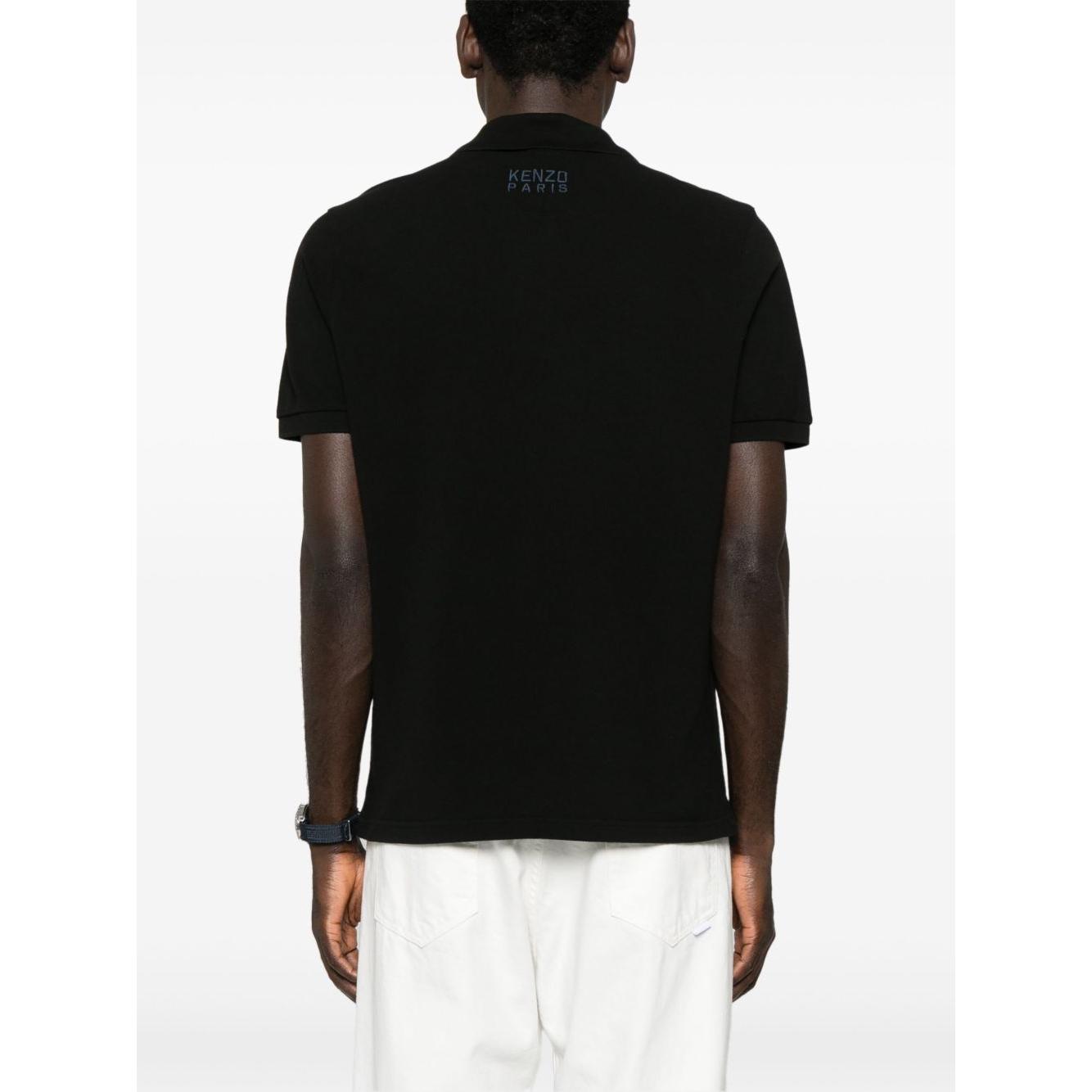 Kenzo T-shirts and Polos Black Topwear Kenzo White Smoke