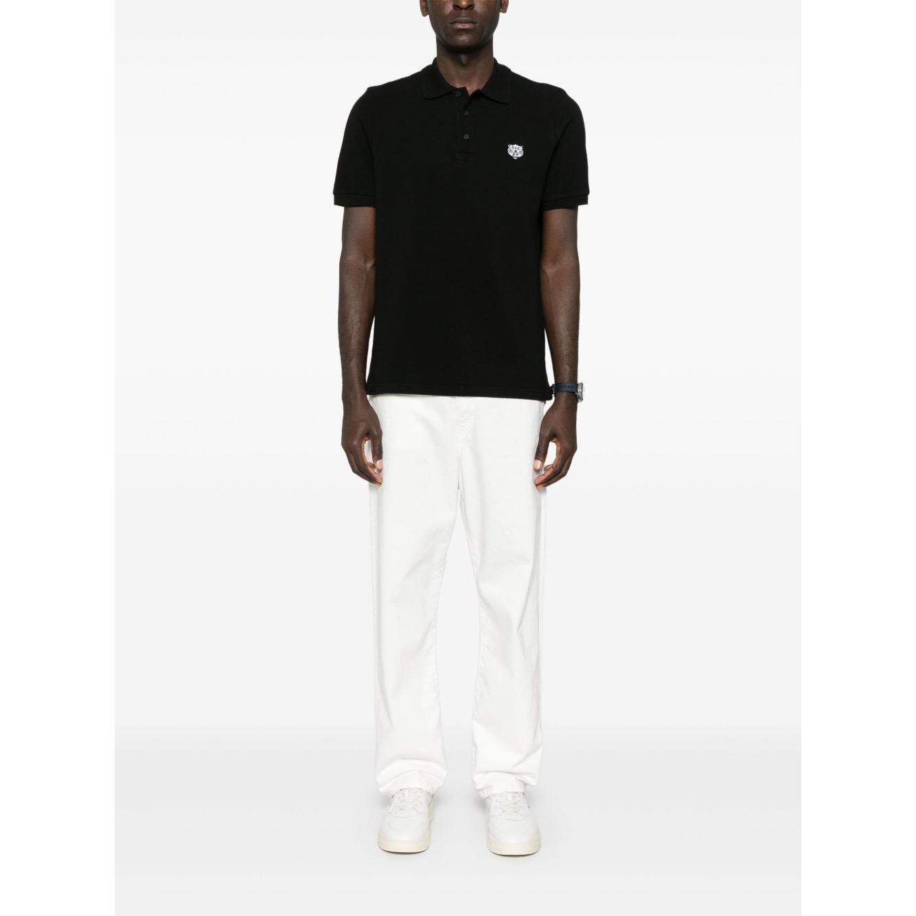 Kenzo T-shirts and Polos Black Topwear Kenzo White Smoke