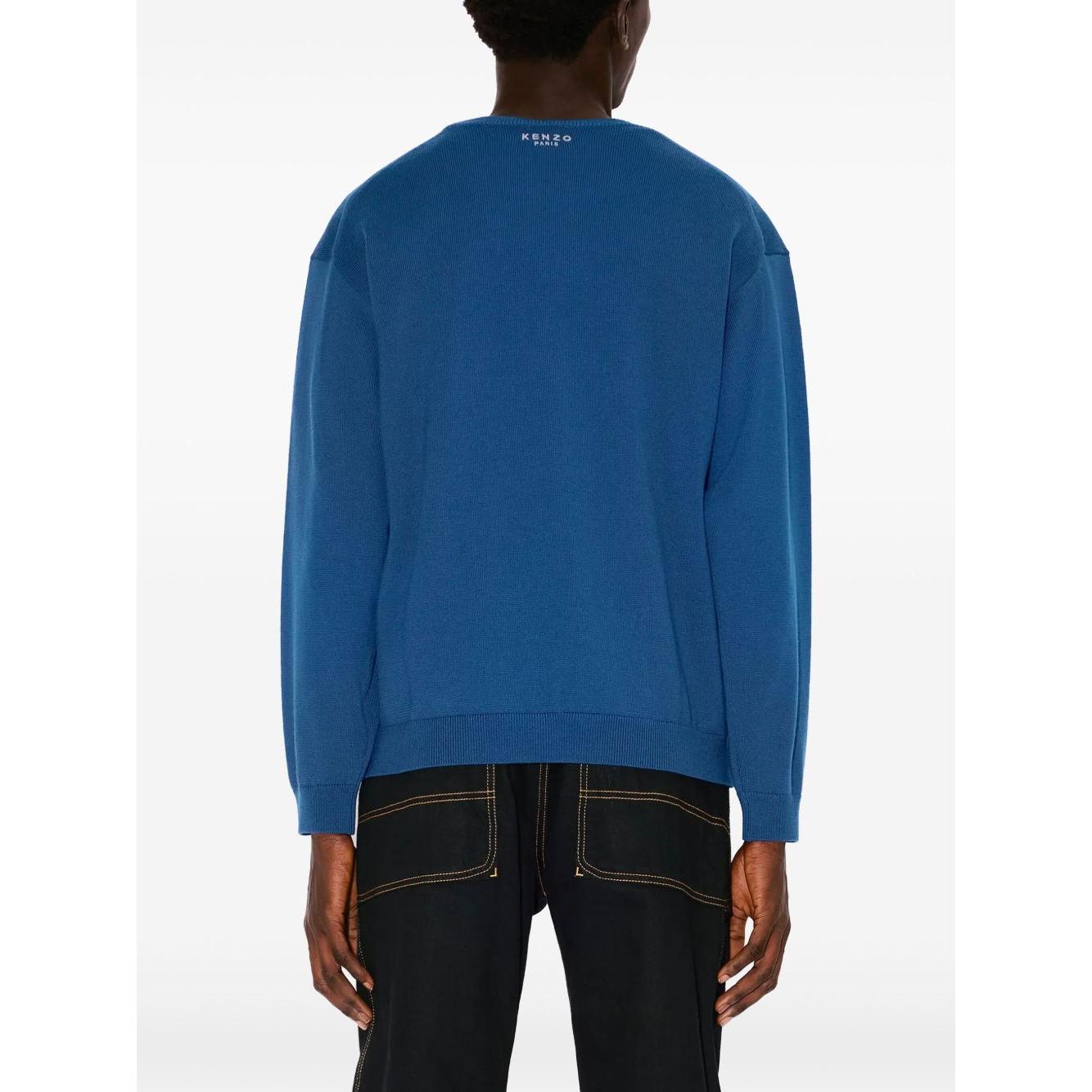 Kenzo Sweaters Blue Topwear Kenzo Dark Slate Gray