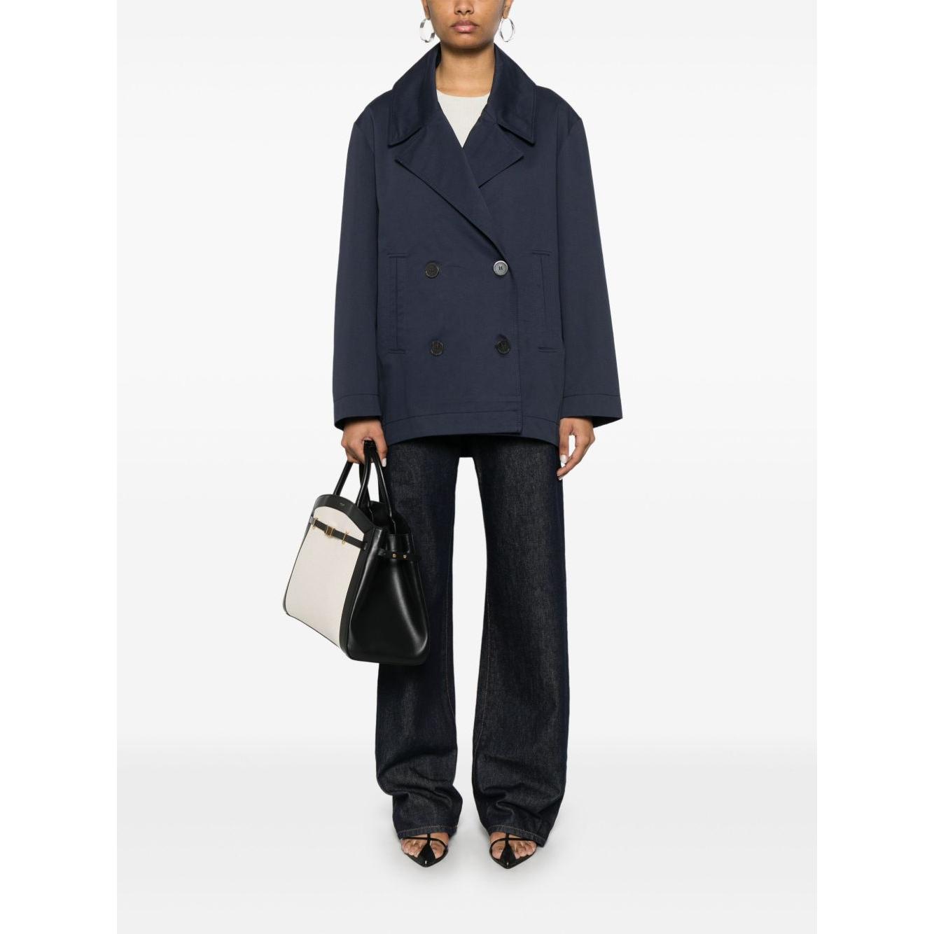 Semicouture Jackets Blue Jackets Semicouture White Smoke