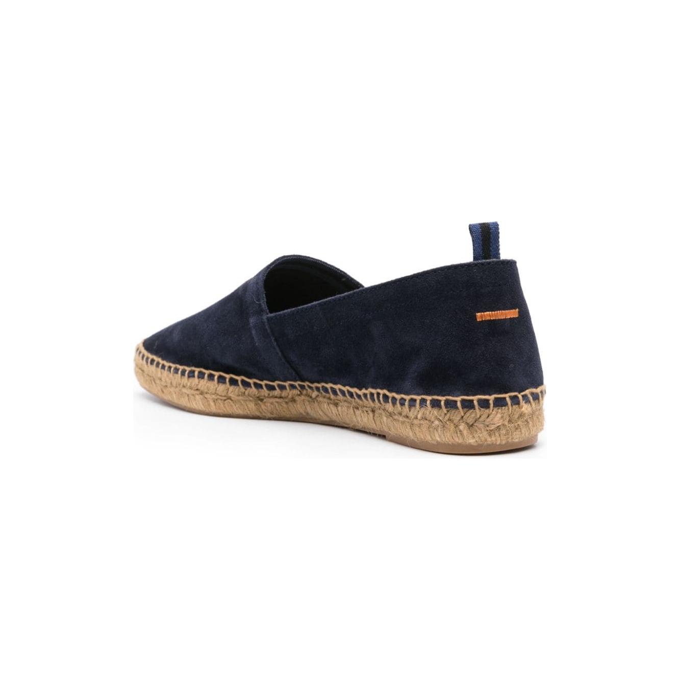 Castaner Suede Men Flat shoes Blue Espadrilles Castaner Gray