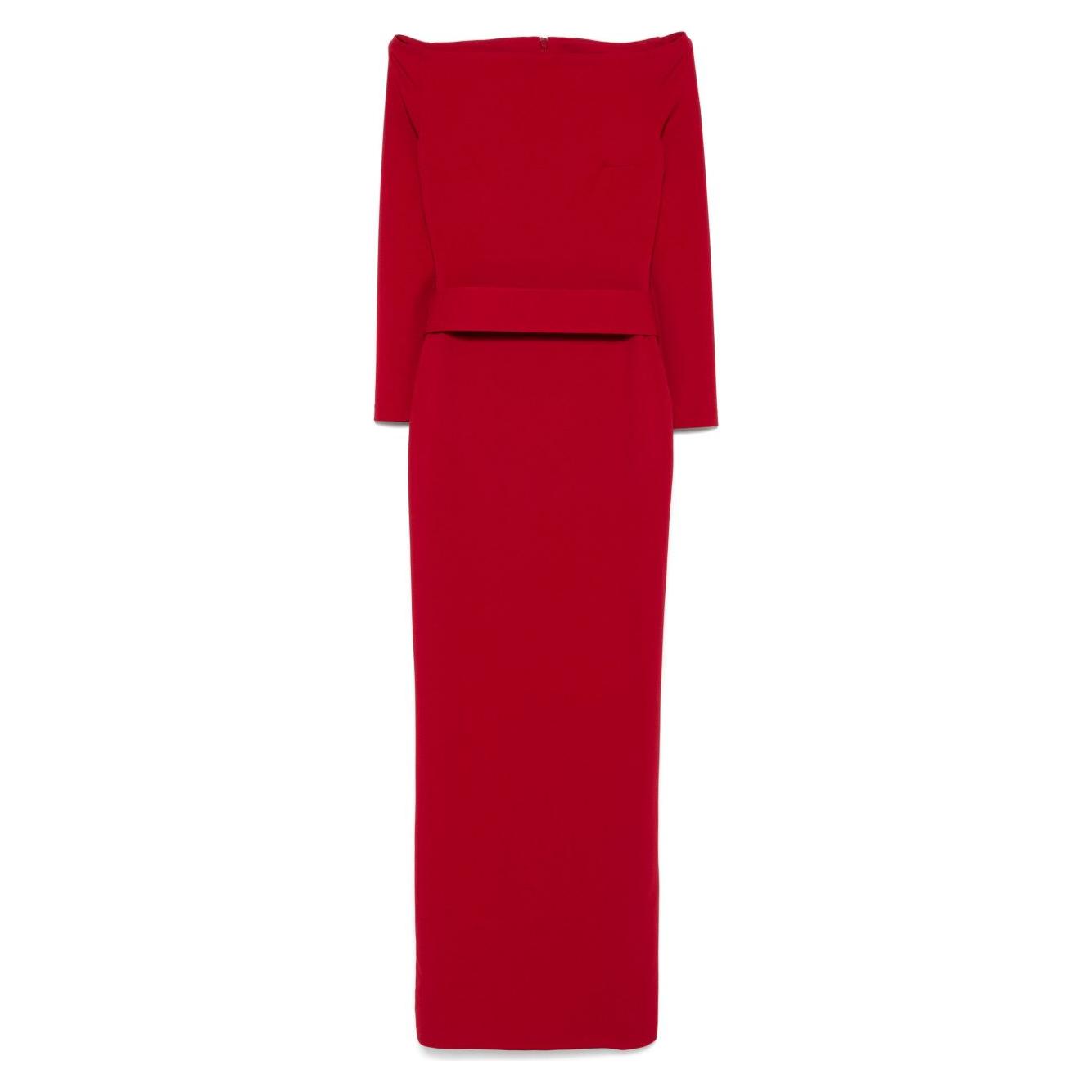 Solace London Dresses Red Dresses Solace London Firebrick