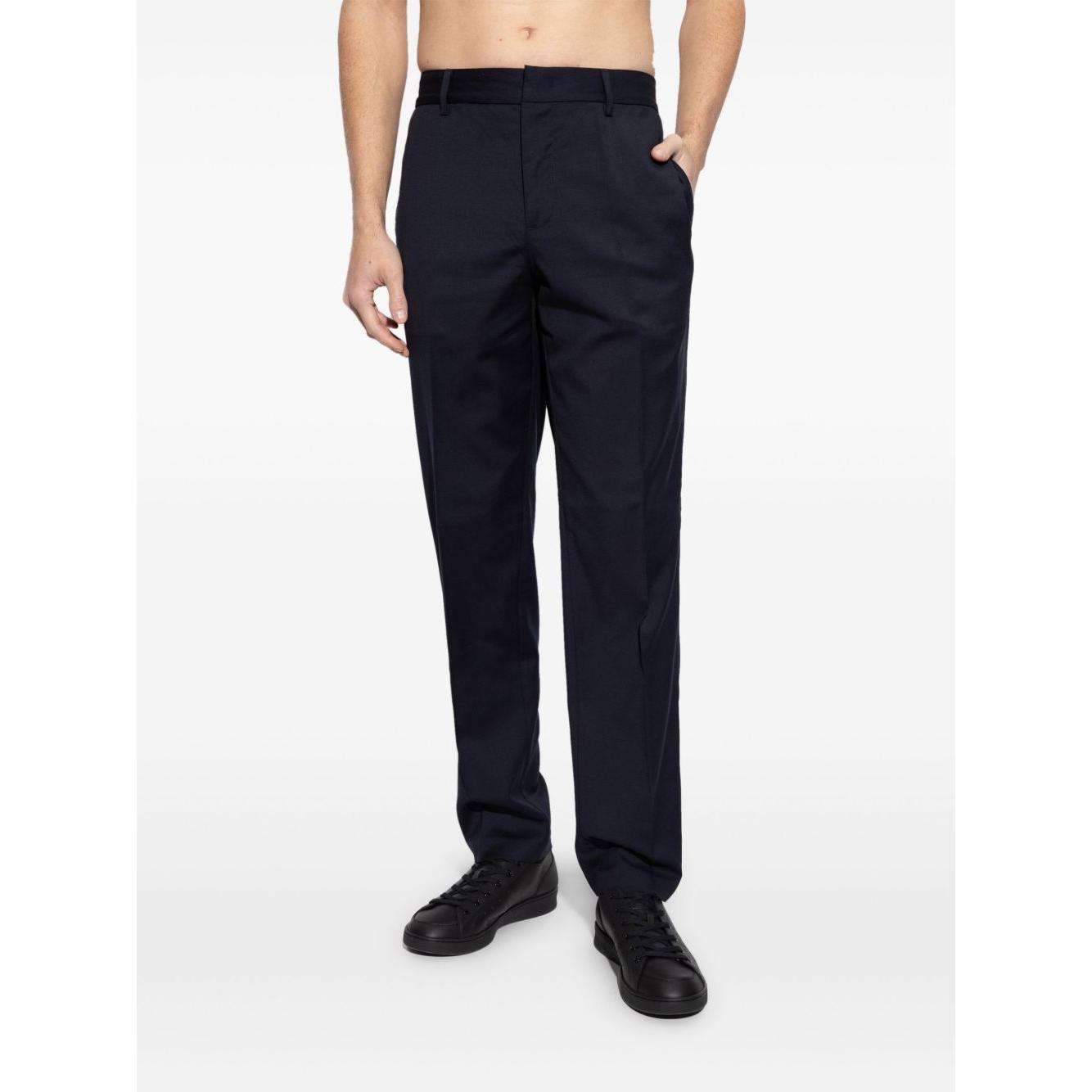 Emporio Armani Trousers Blue Trousers Emporio Armani Black