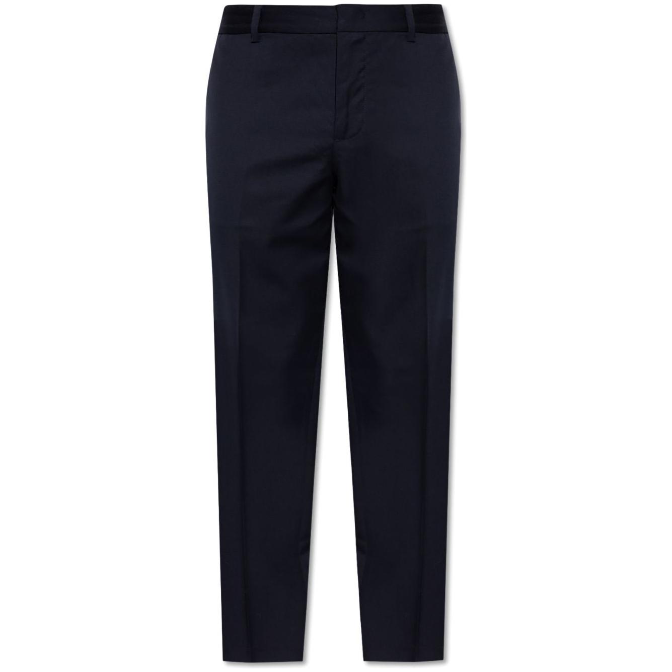 Emporio Armani Trousers Blue Trousers Emporio Armani Black